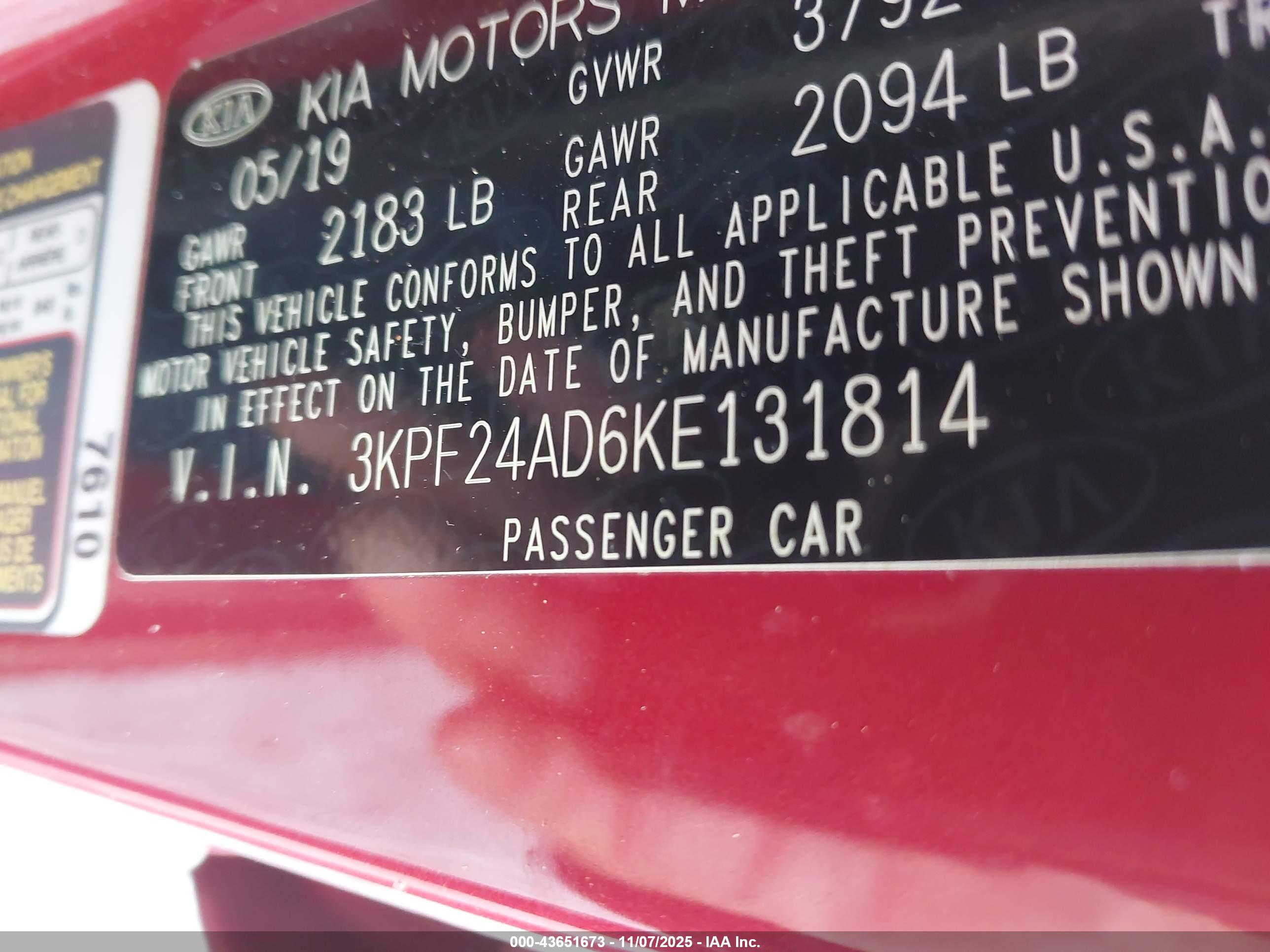 KIA FORTE image 9