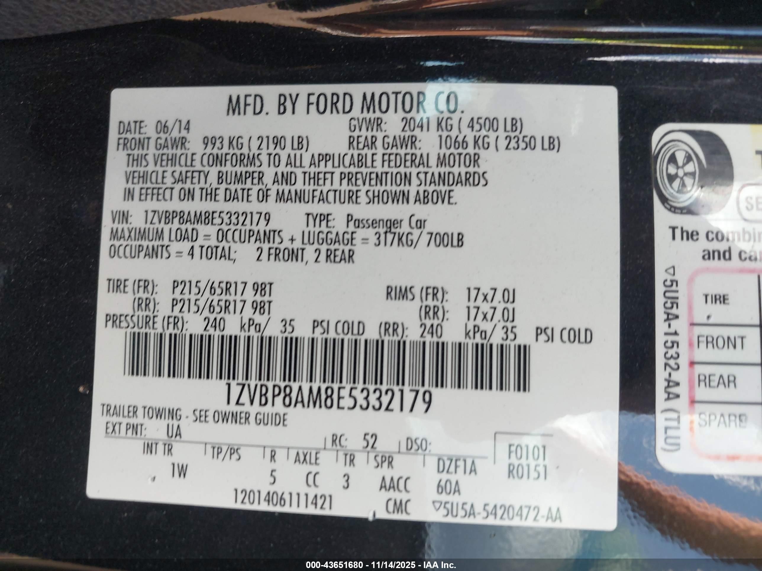FORD MUSTANG image 9