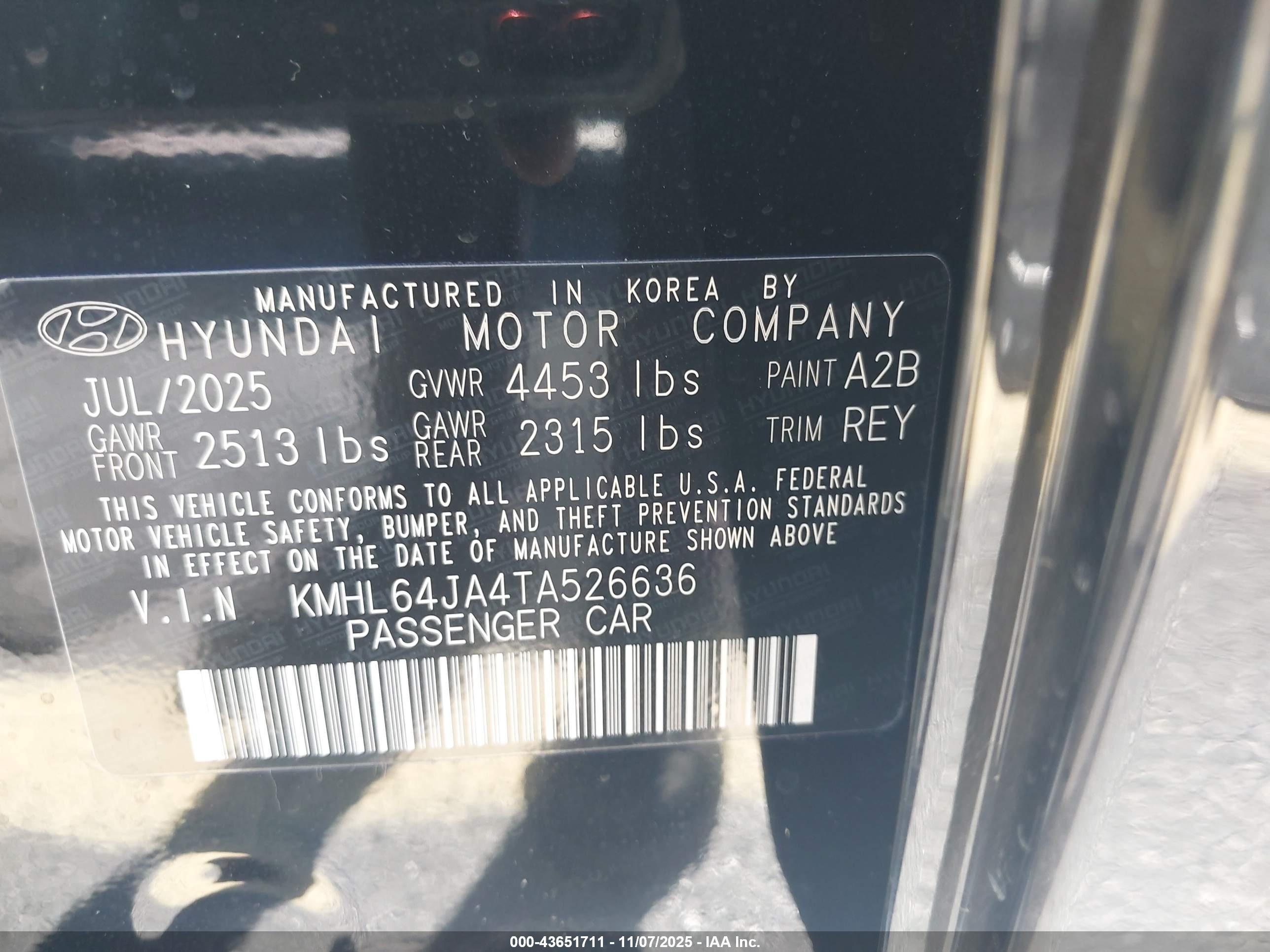 HYUNDAI SONATA image 9