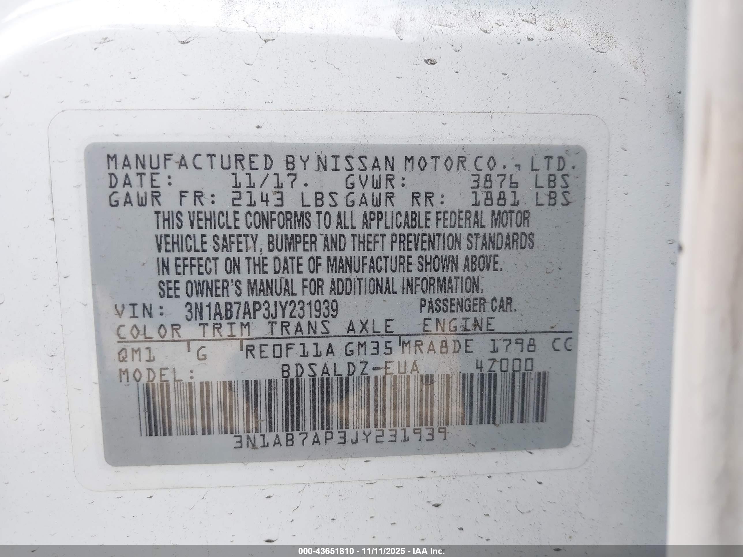 NISSAN SENTRA image 9