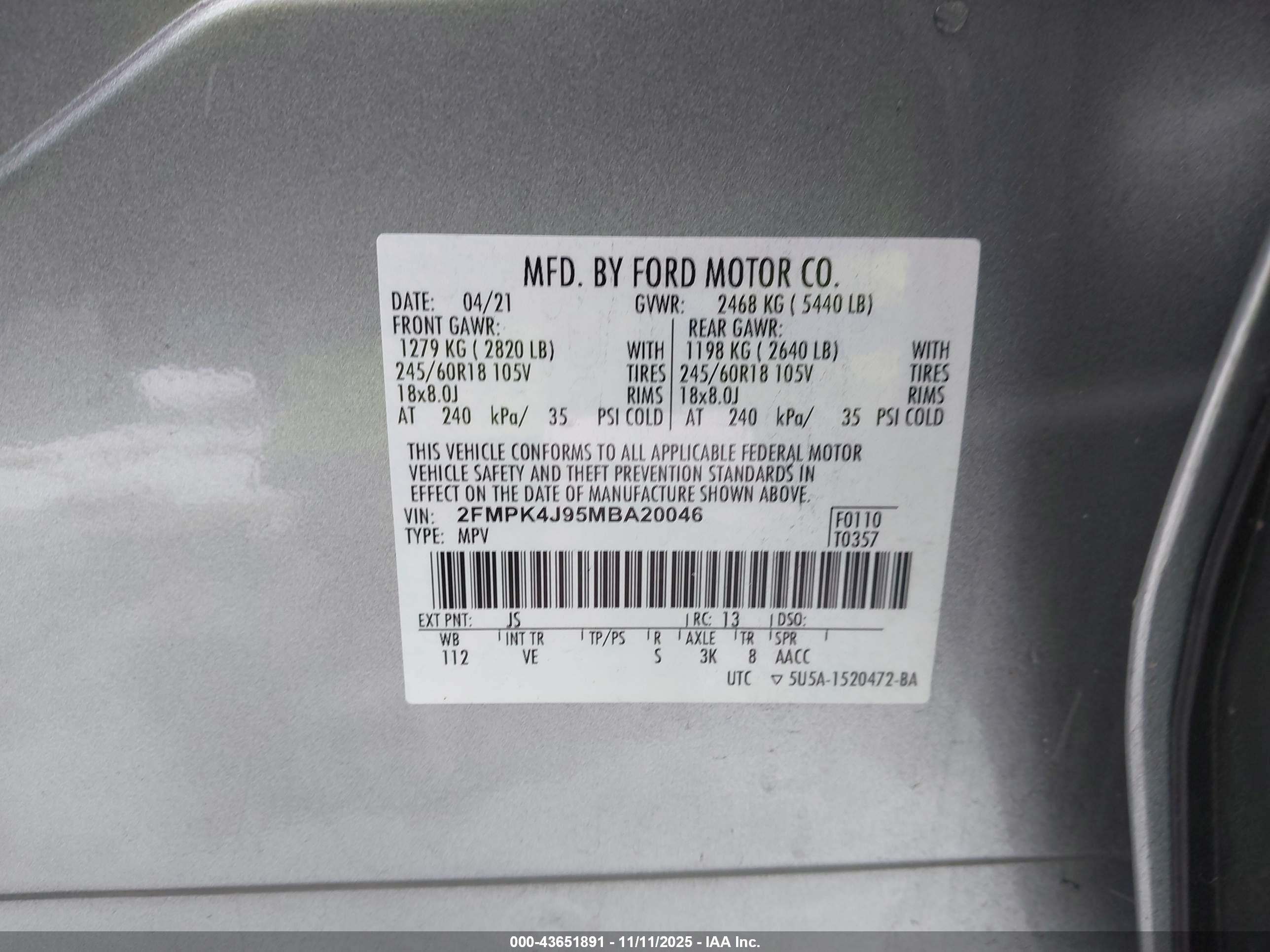 FORD EDGE image 9