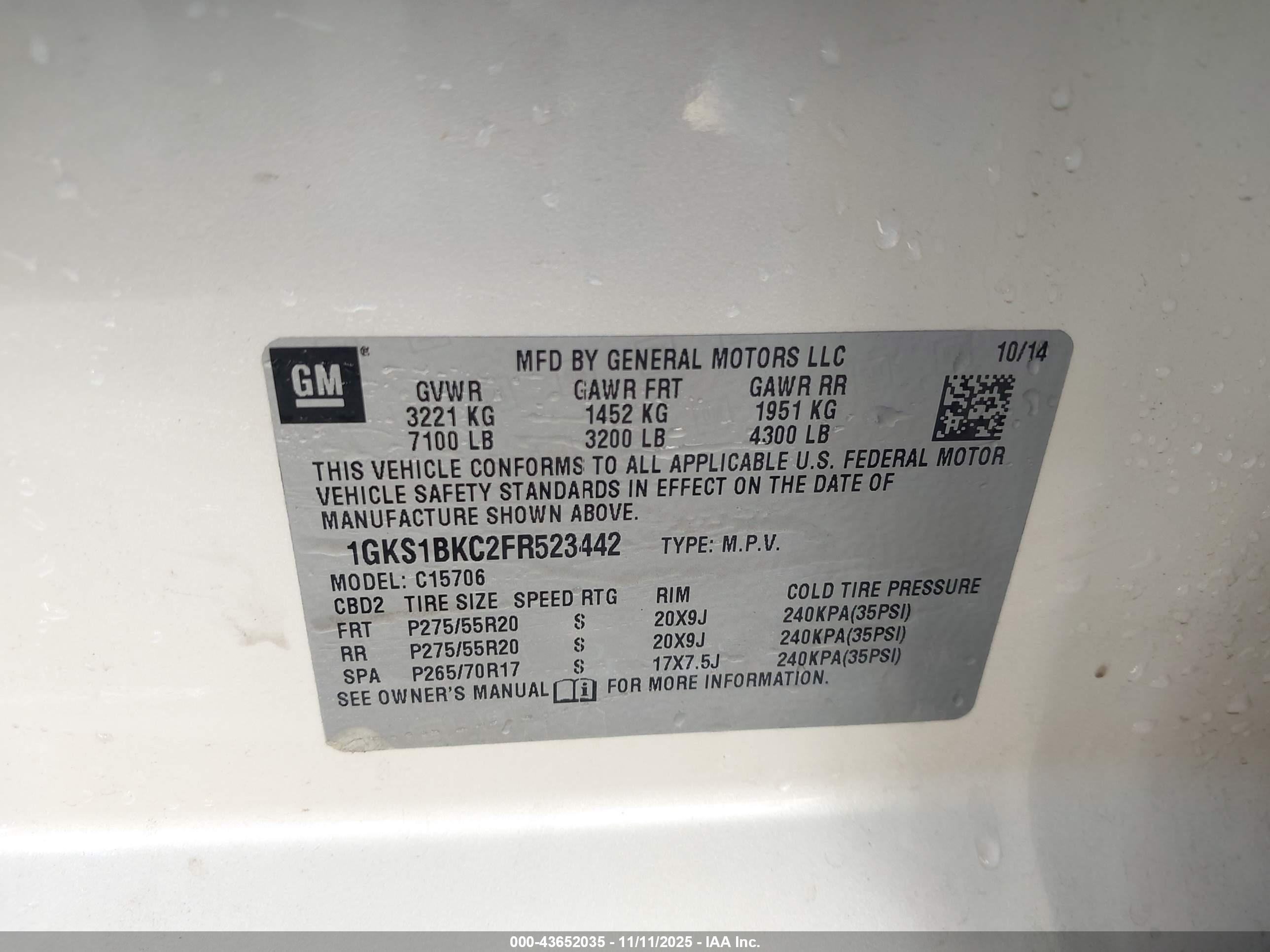 GMC YUKON image 9