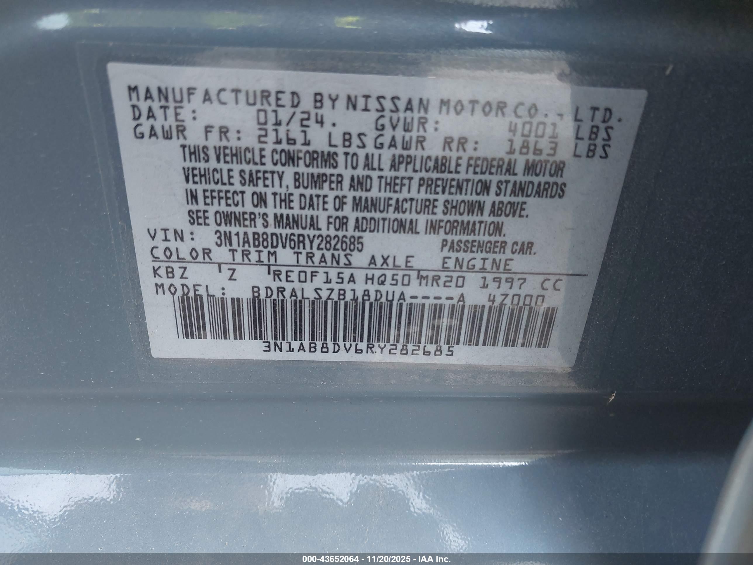 NISSAN SENTRA image 9