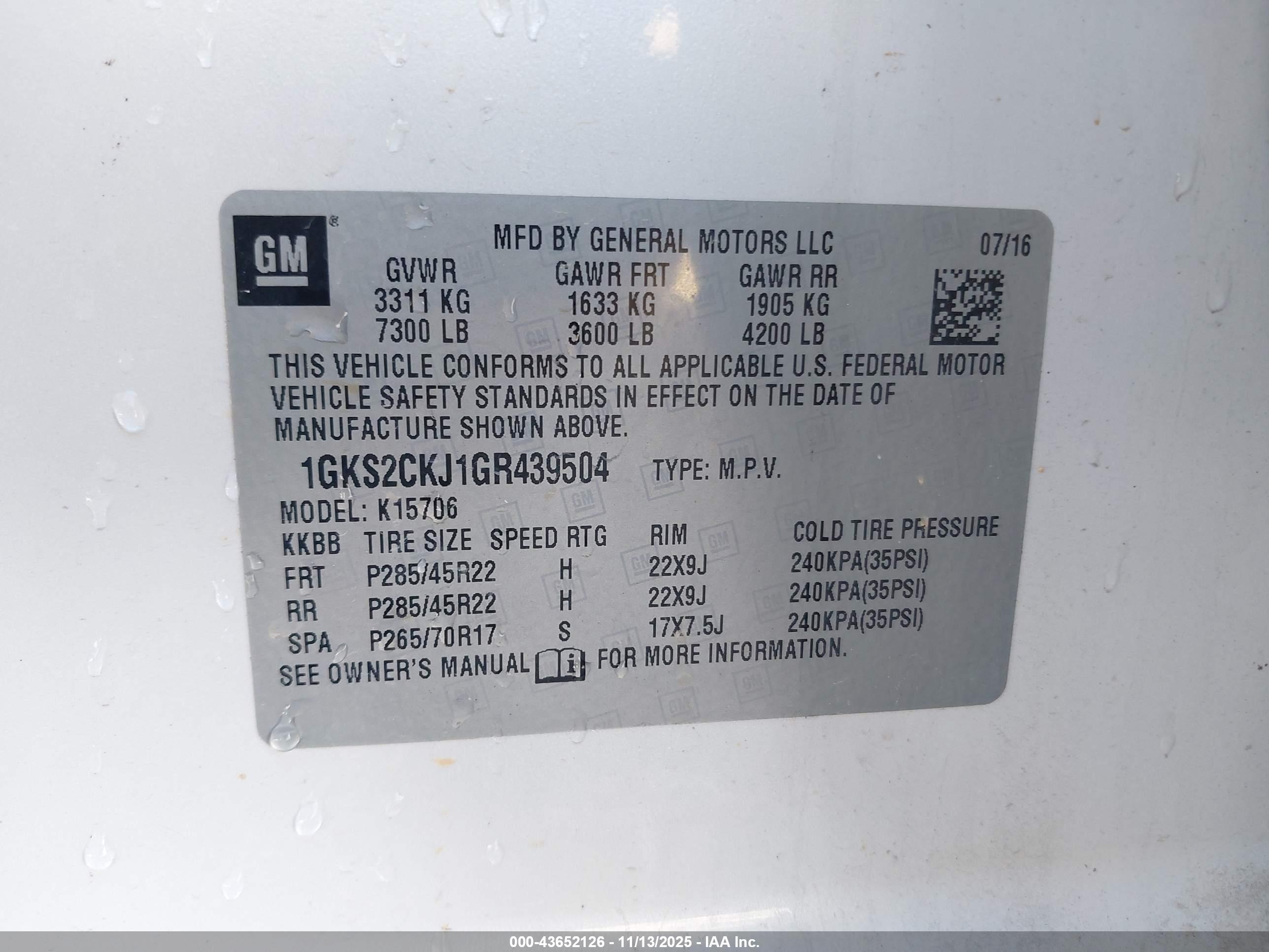 GMC YUKON image 9