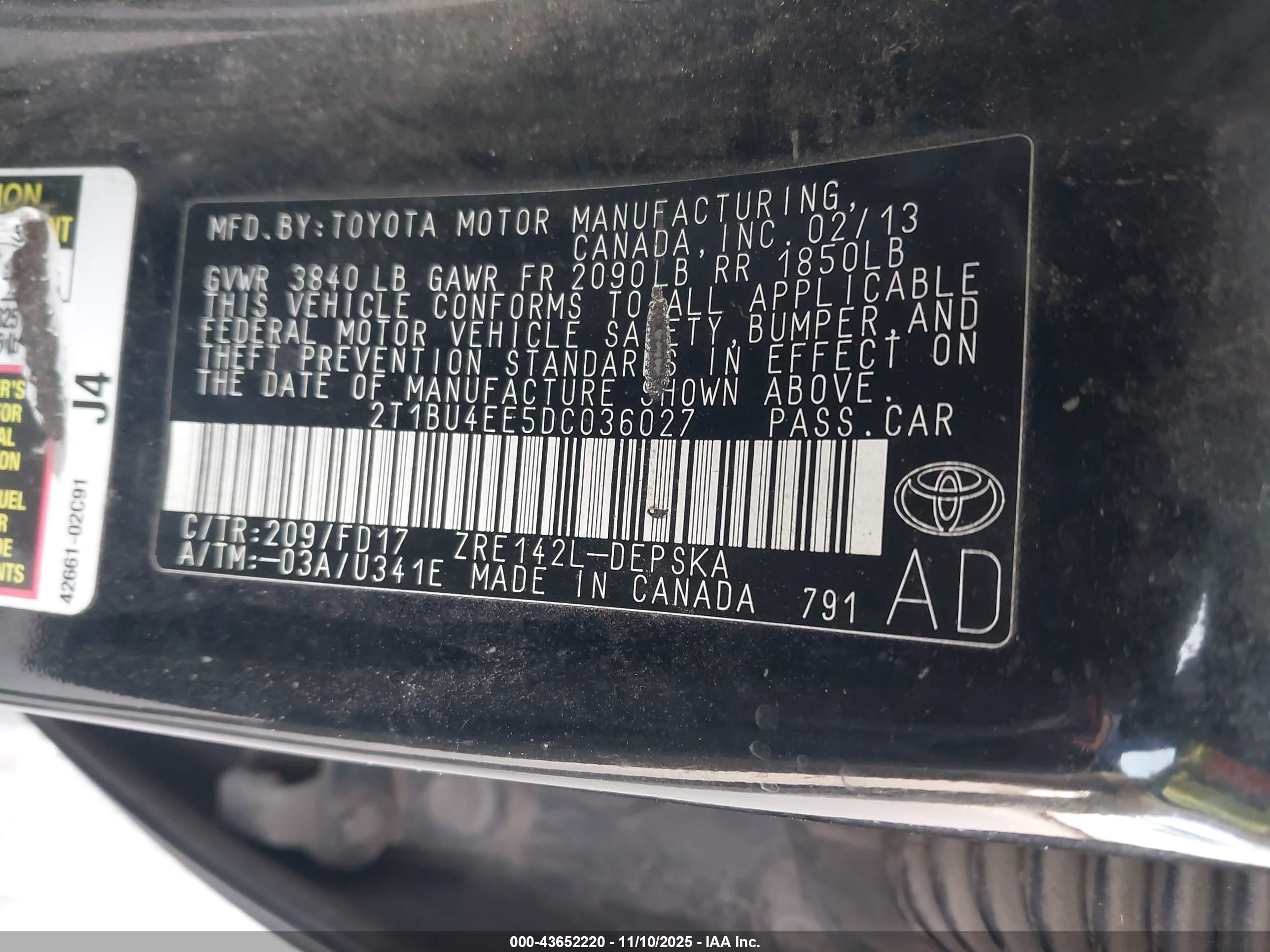TOYOTA COROLLA image 9