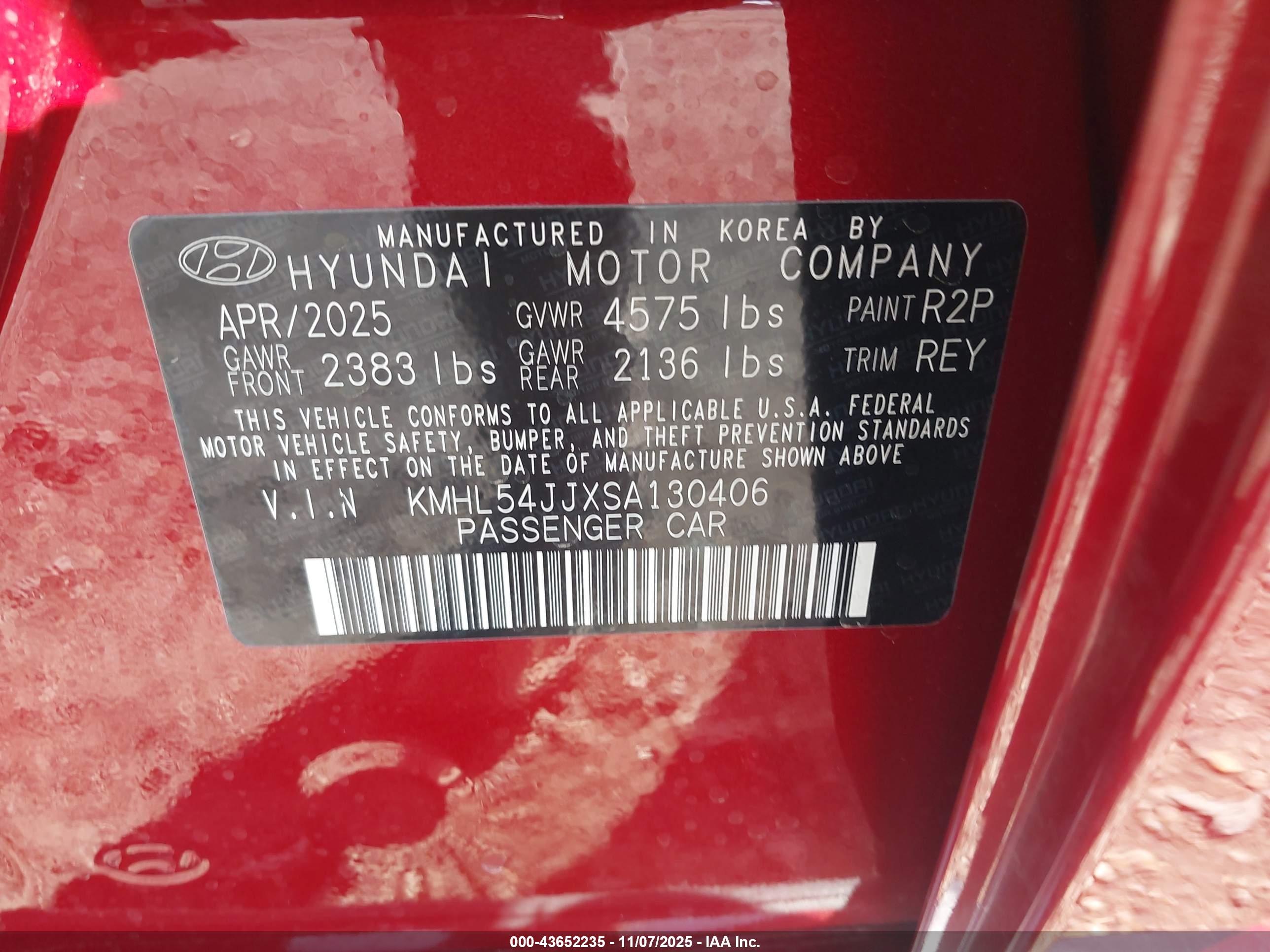 HYUNDAI SONATA image 9