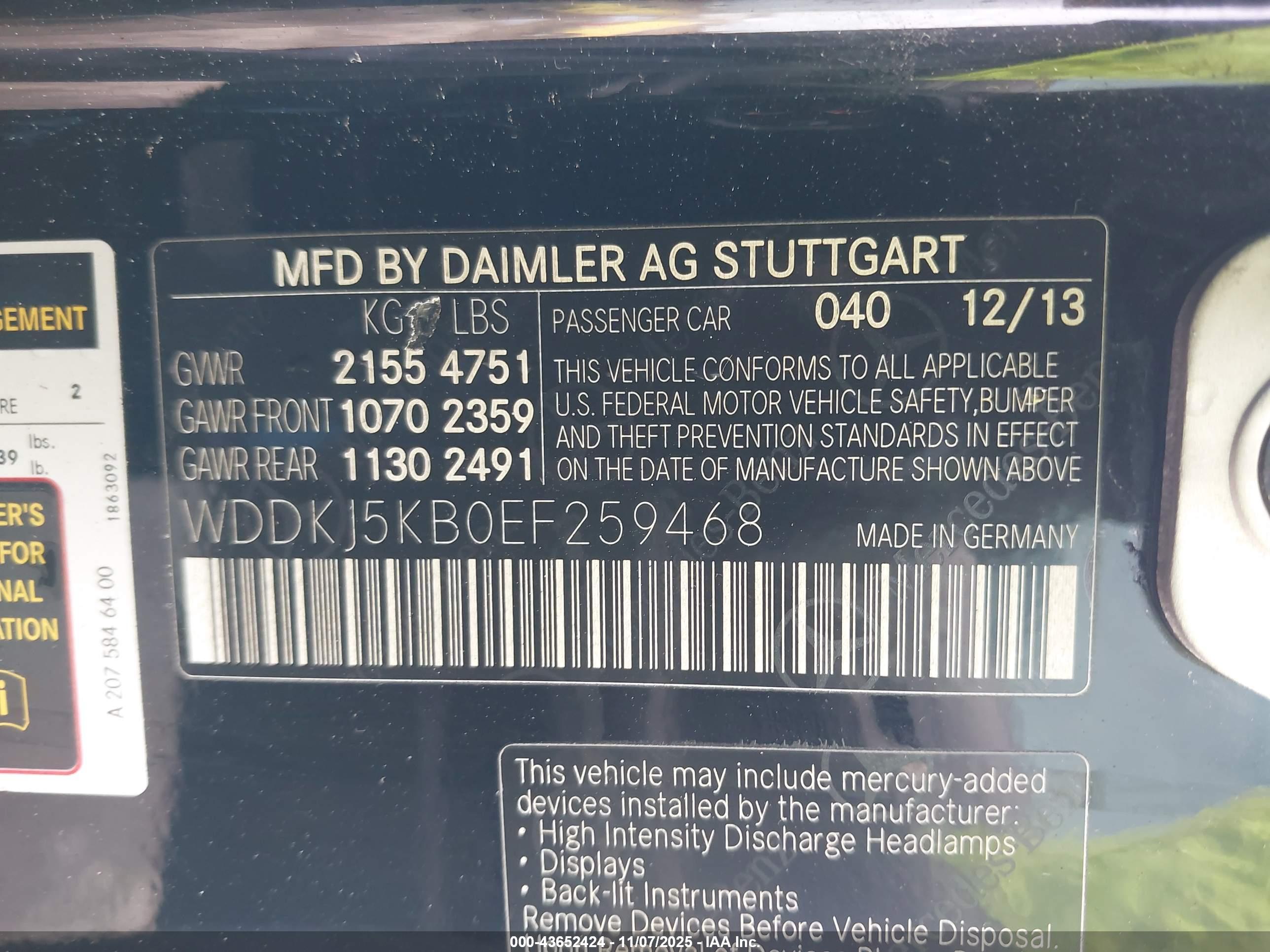MERCEDES-BENZ E image 9