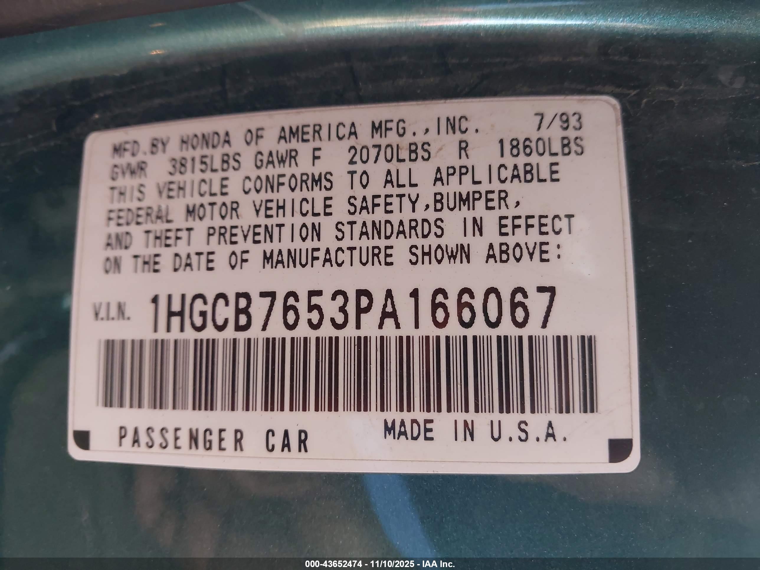 HONDA ACCORD image 9