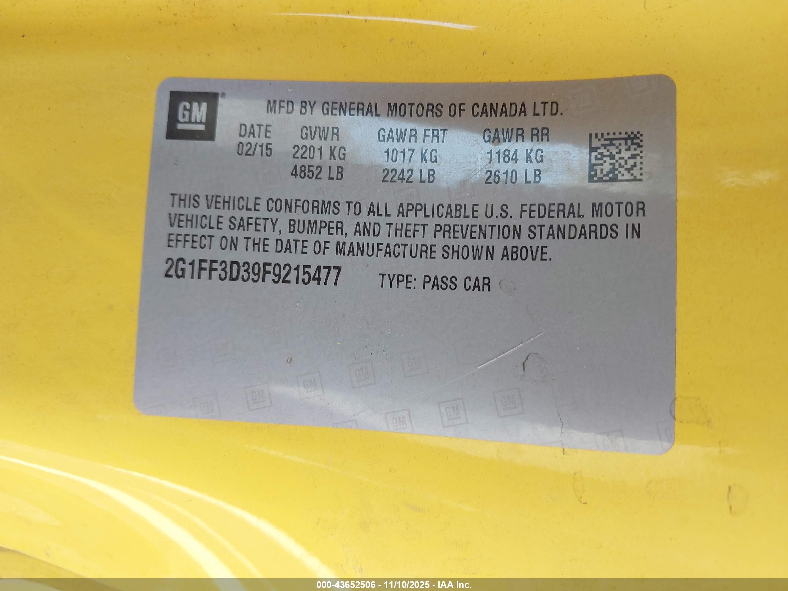 CHEVROLET CAMARO image 9