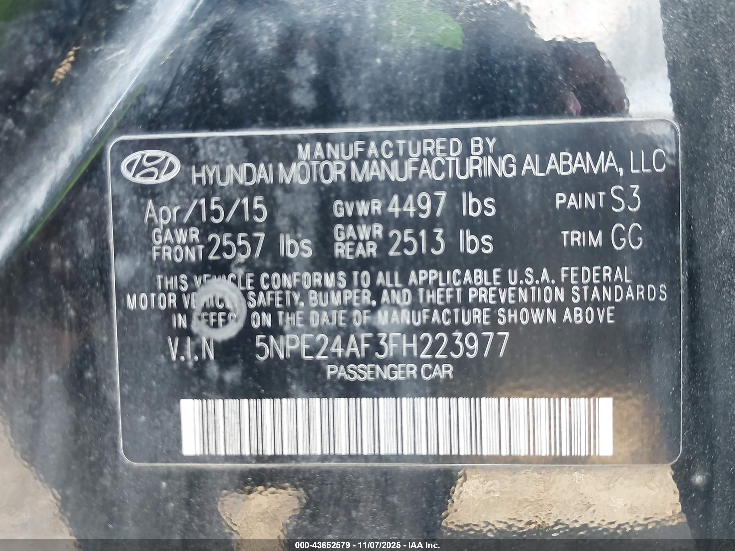 HYUNDAI SONATA image 9