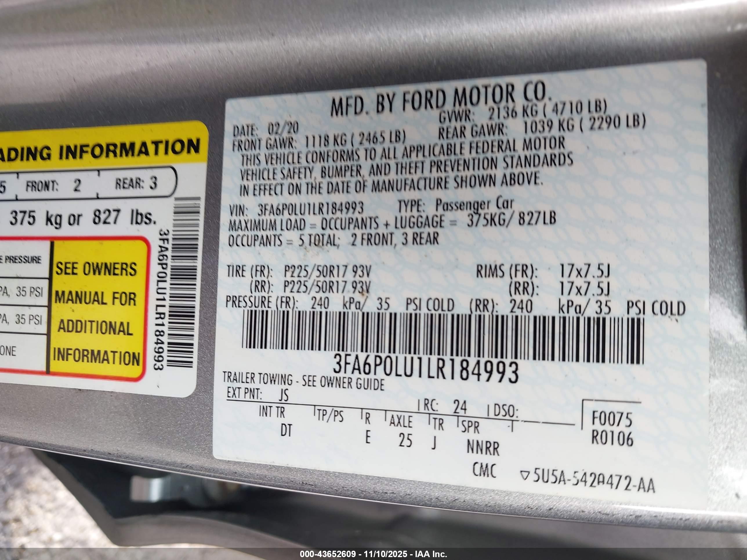 FORD FUSION image 9