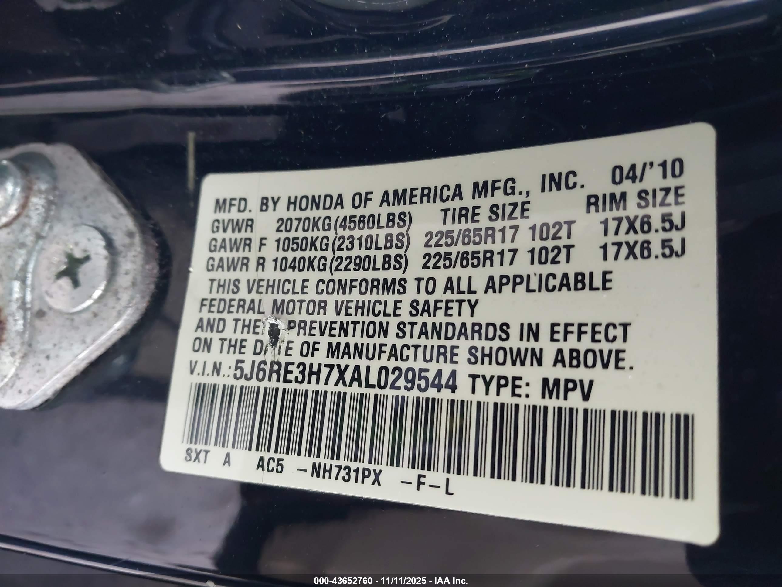 HONDA CR-V image 9