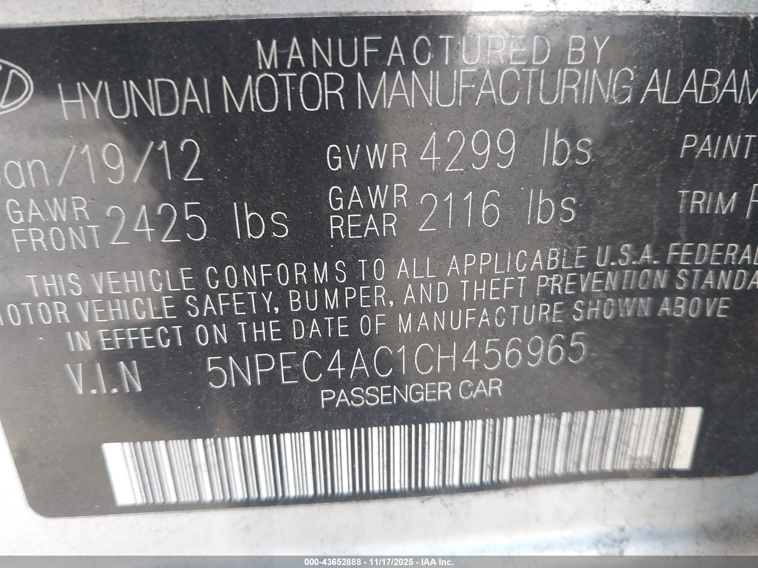 HYUNDAI SONATA image 9