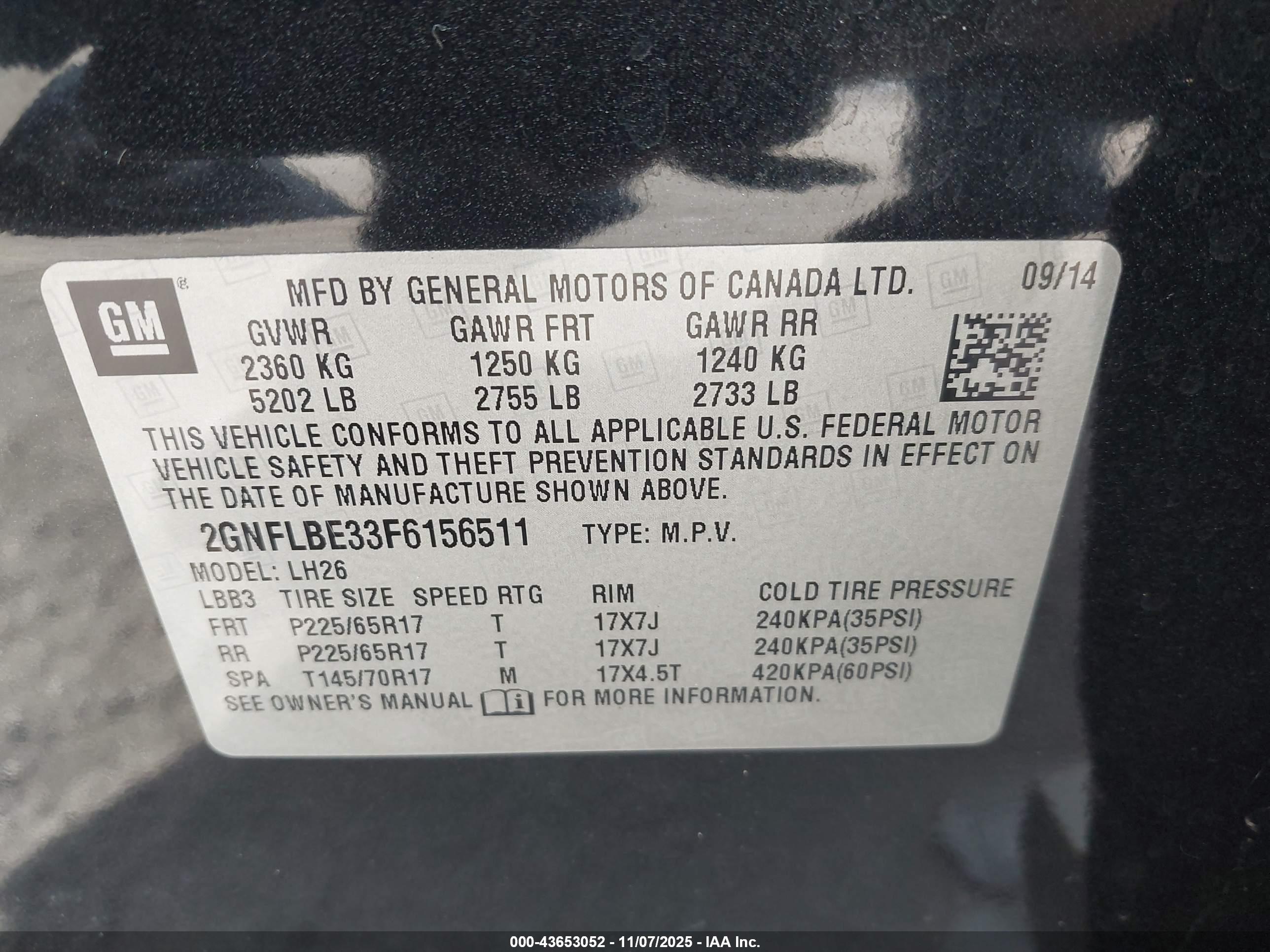 CHEVROLET EQUINOX image 9