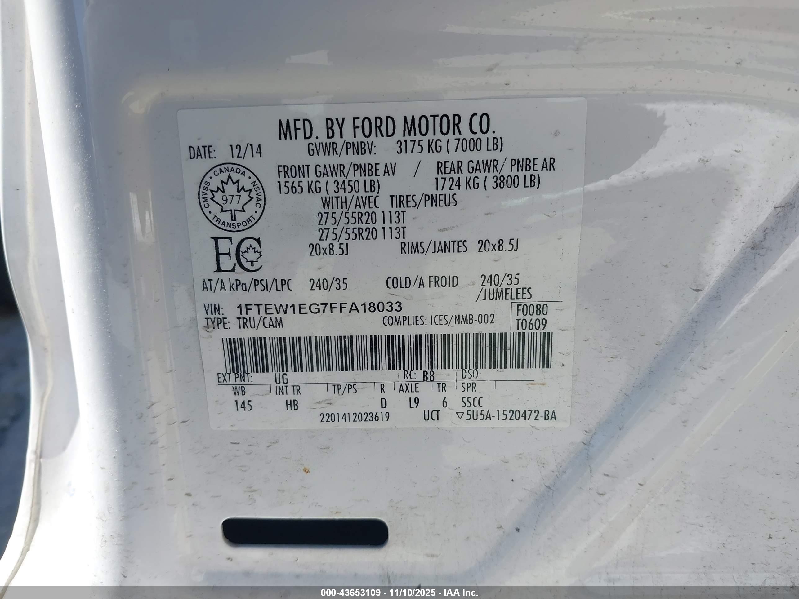 FORD F-150 image 9