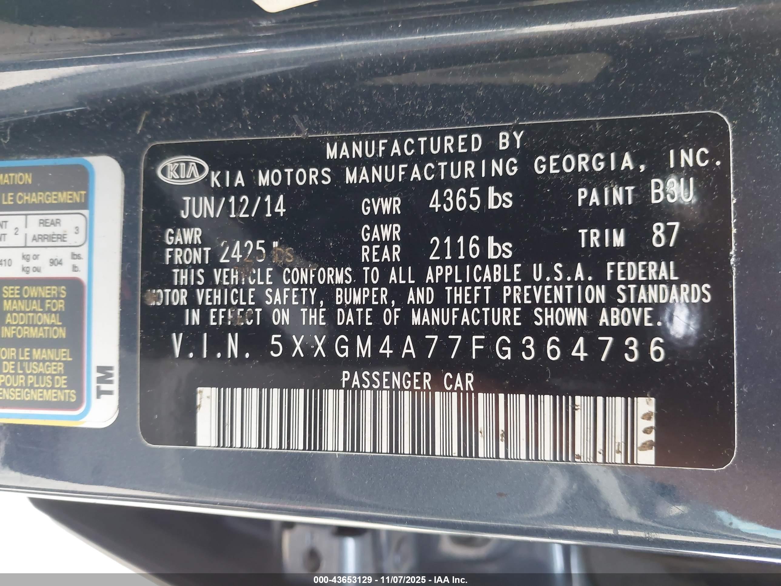 KIA OPTIMA image 9