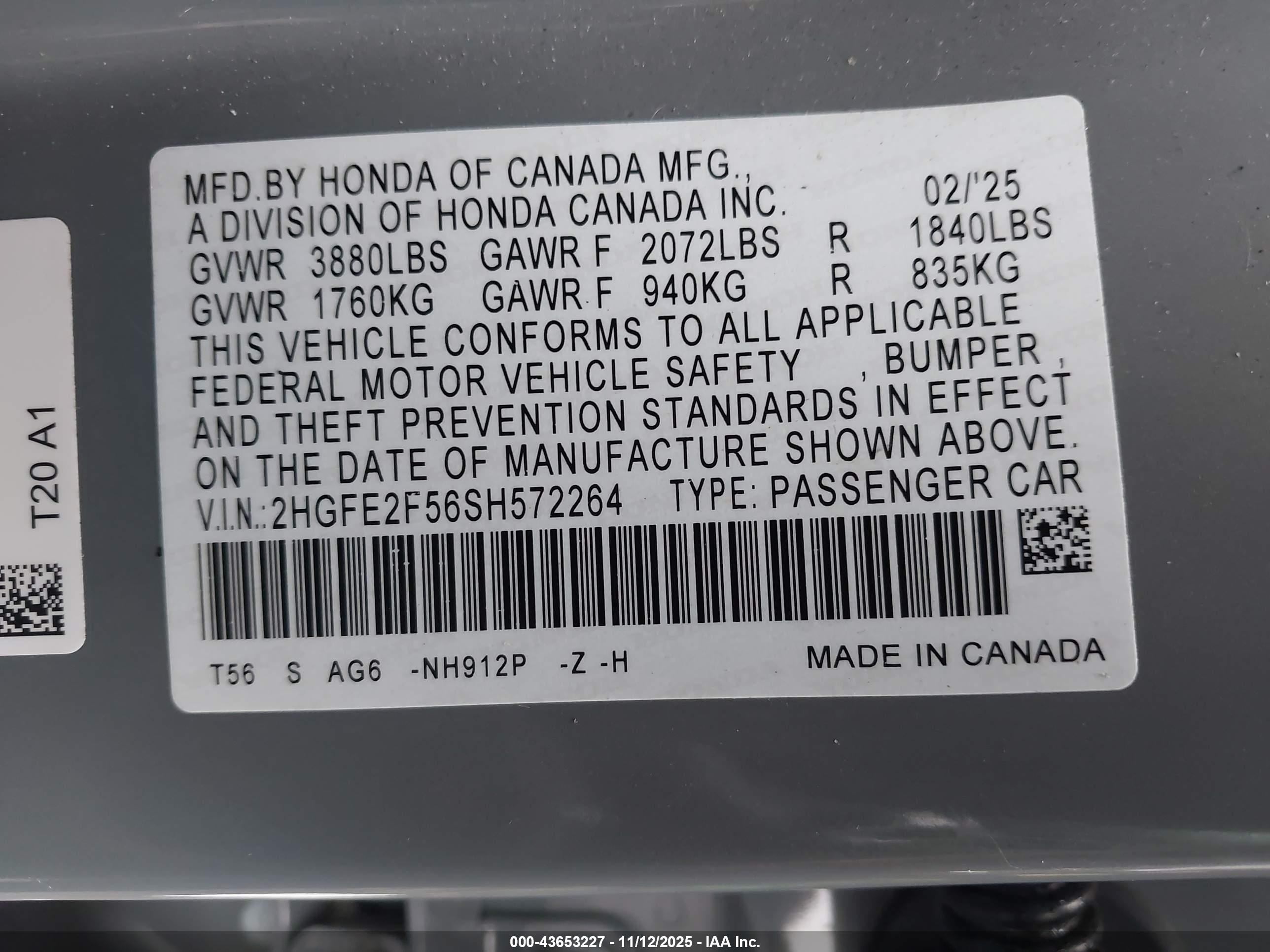 HONDA CIVIC image 9