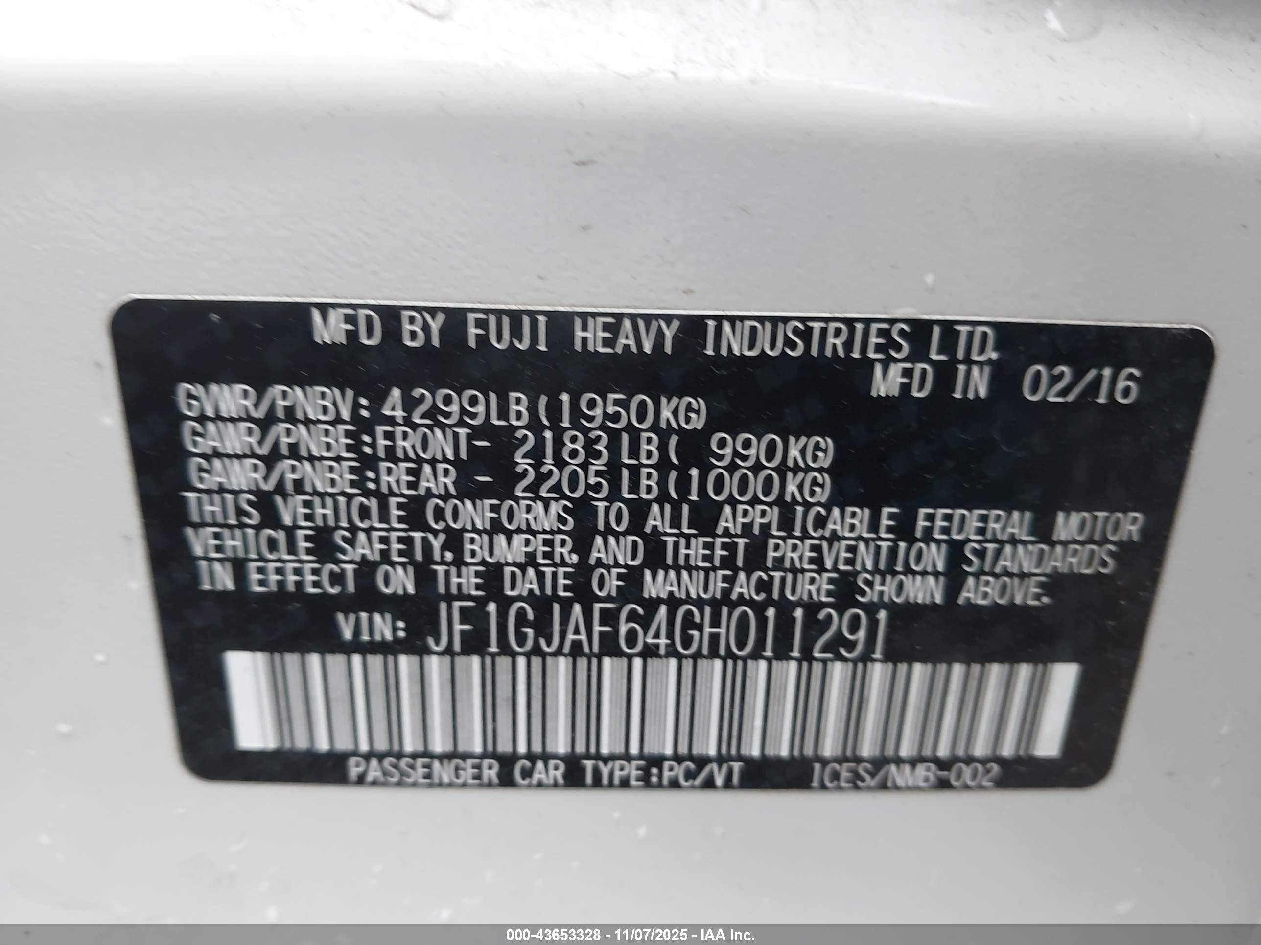SUBARU IMPREZA image 9