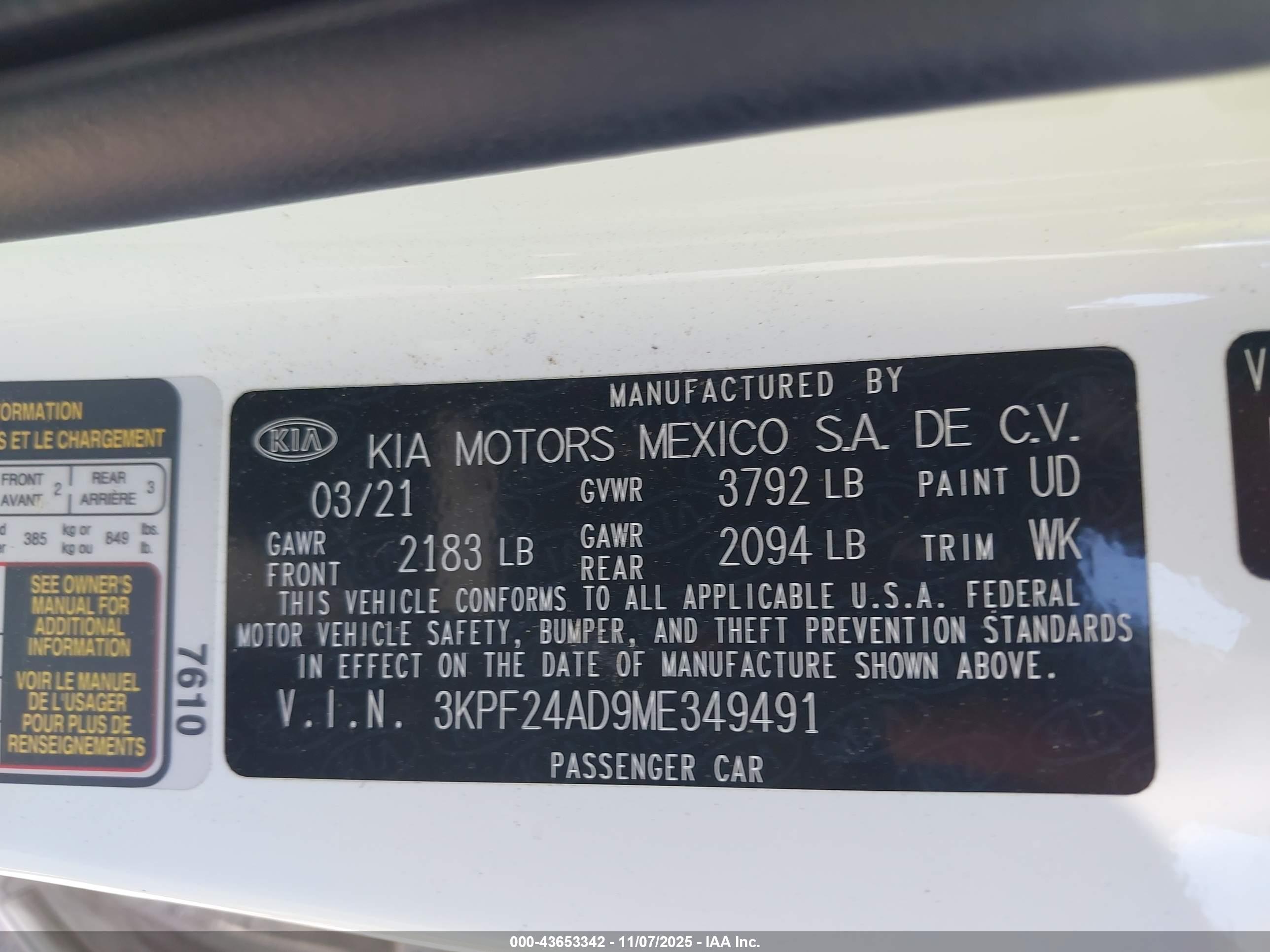 KIA FORTE image 9
