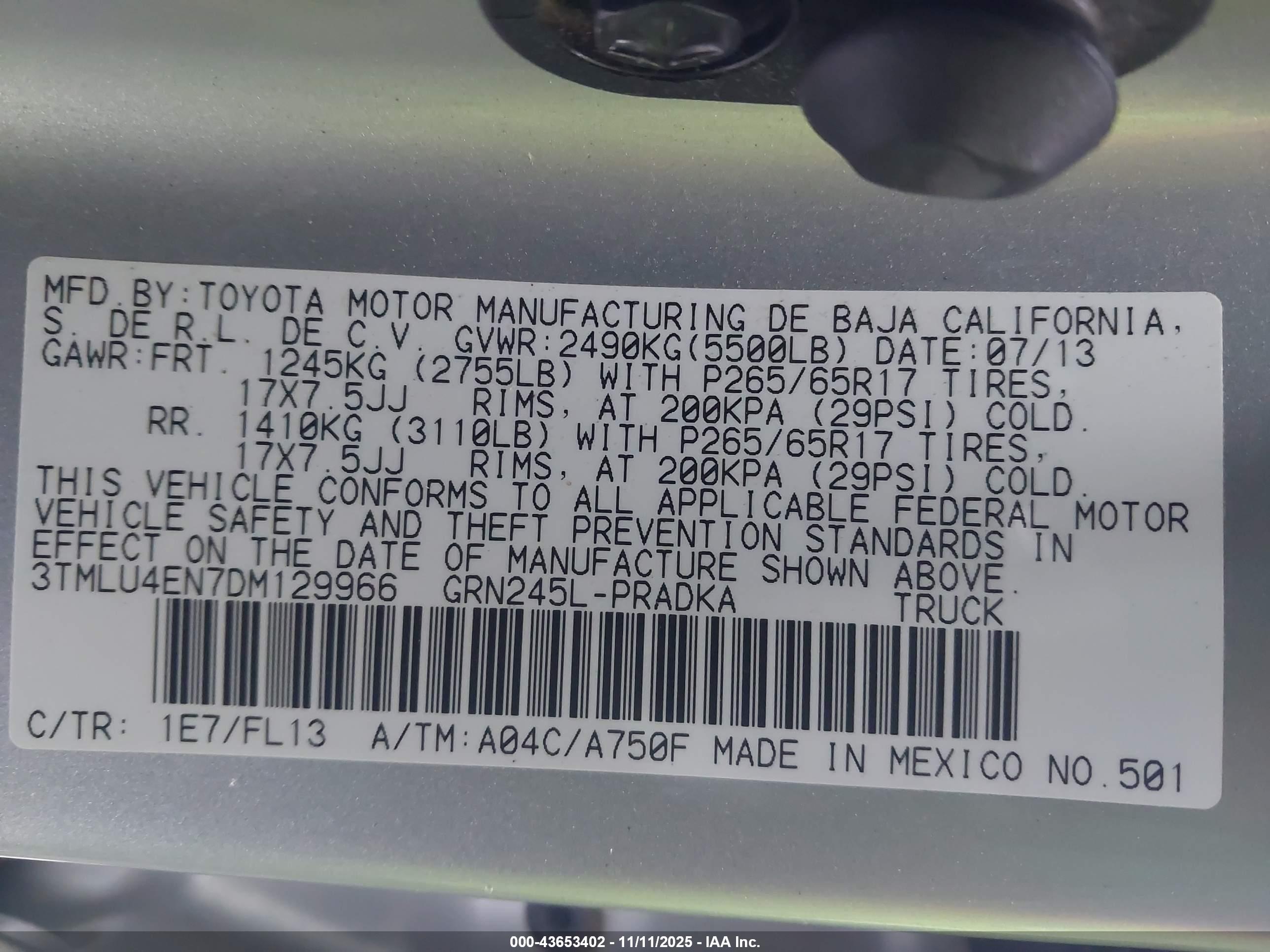 TOYOTA TACOMA image 9