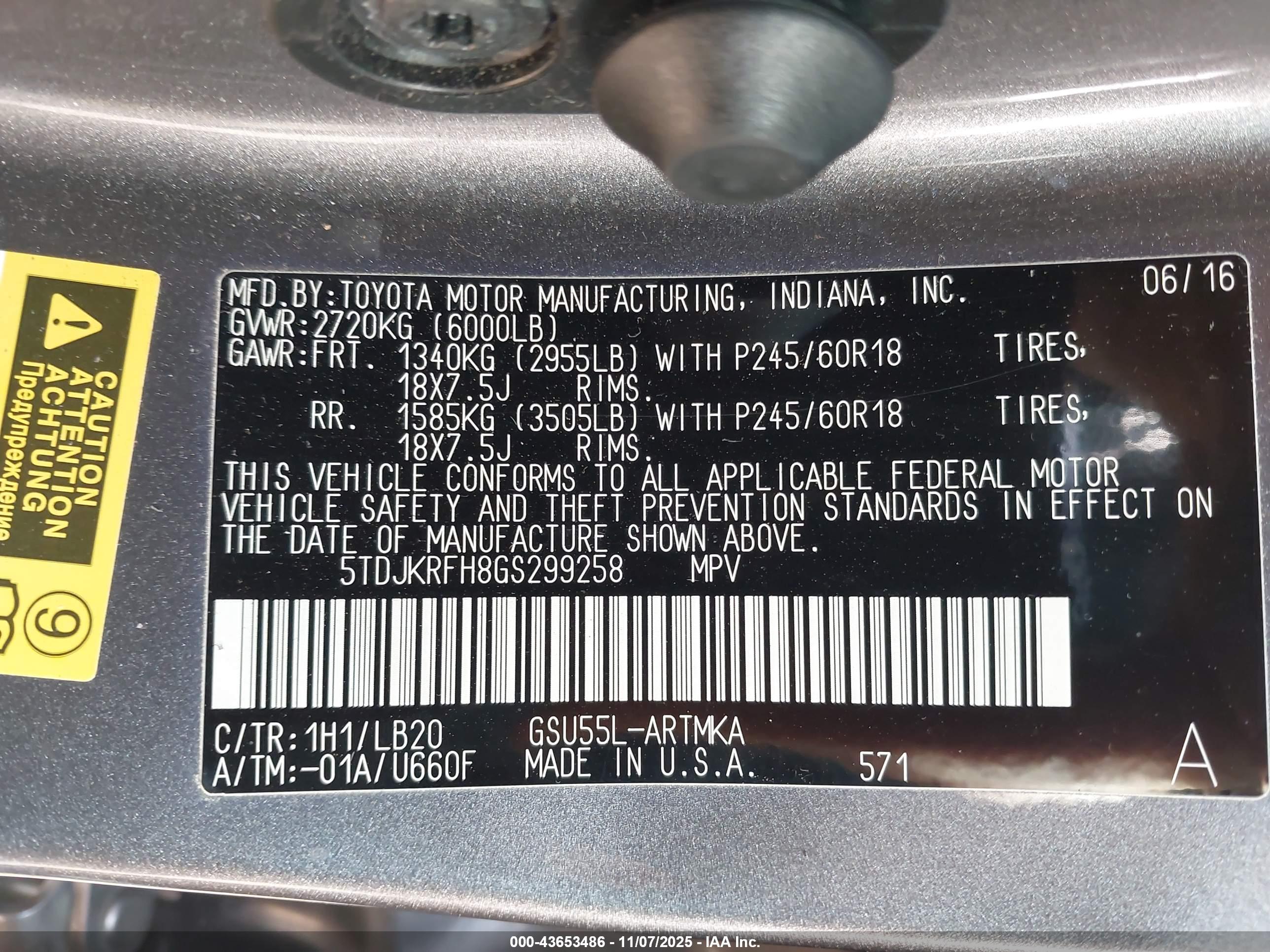 TOYOTA HIGHLANDER image 9