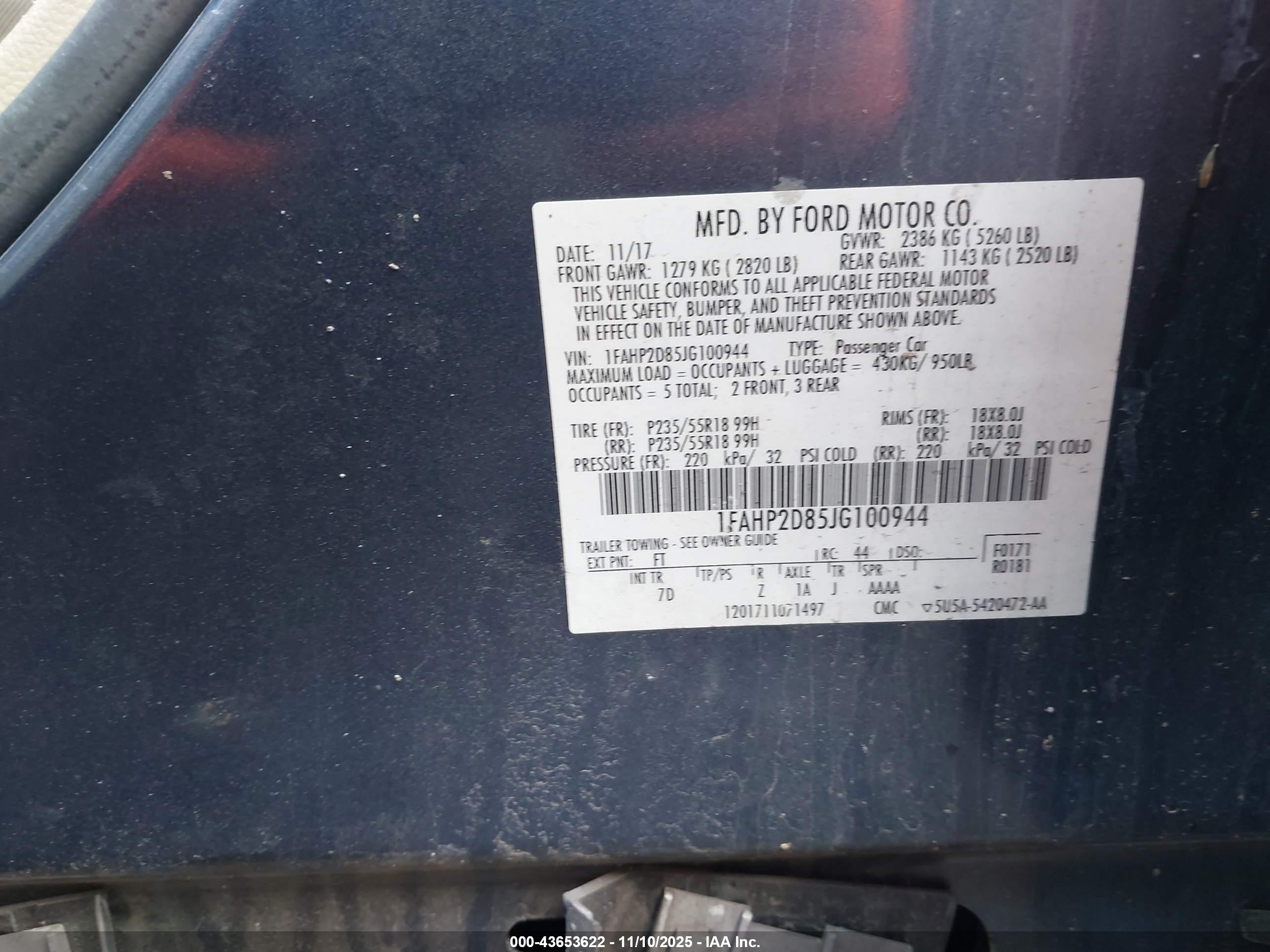 FORD TAURUS image 9