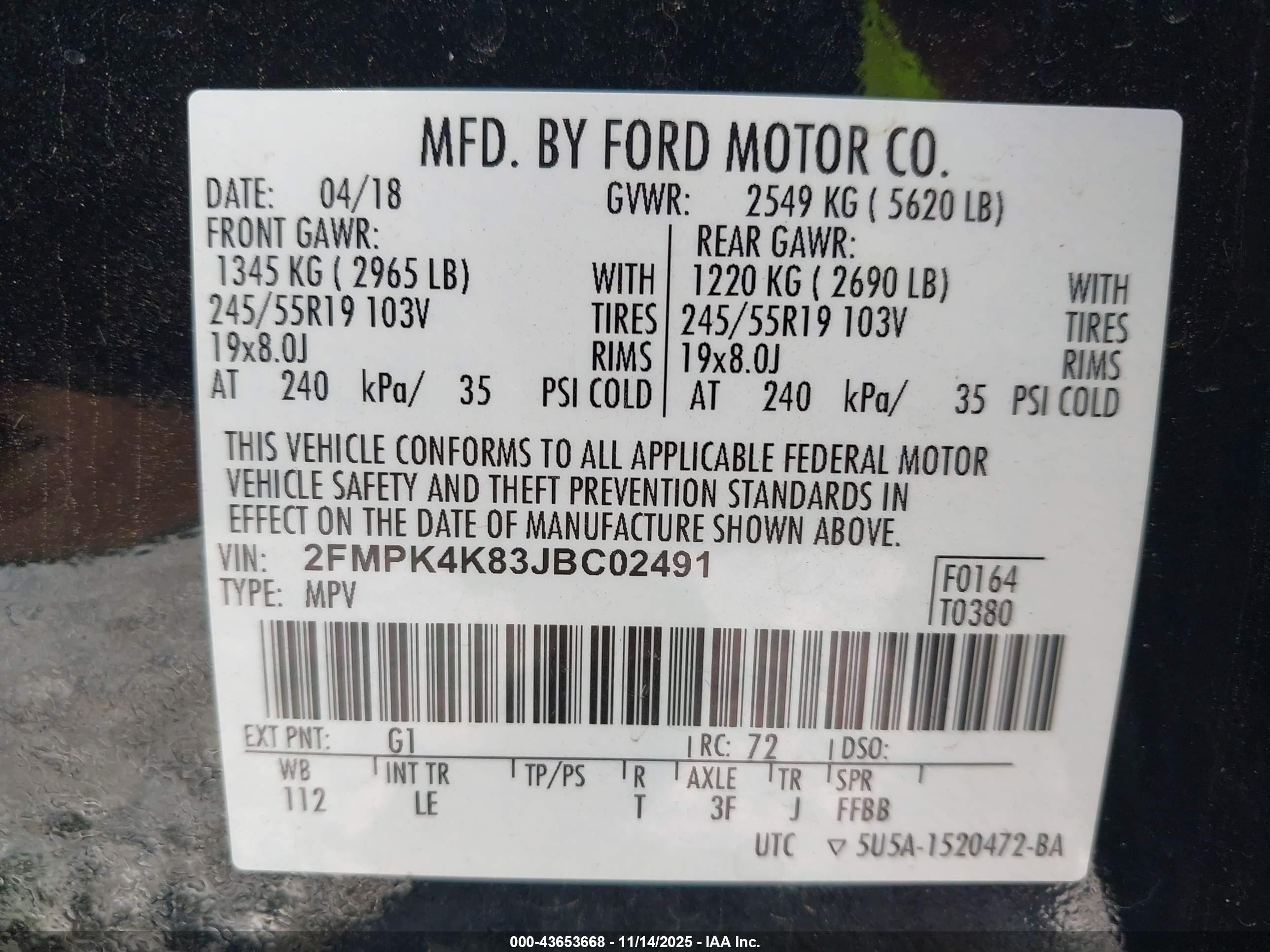 FORD EDGE image 9