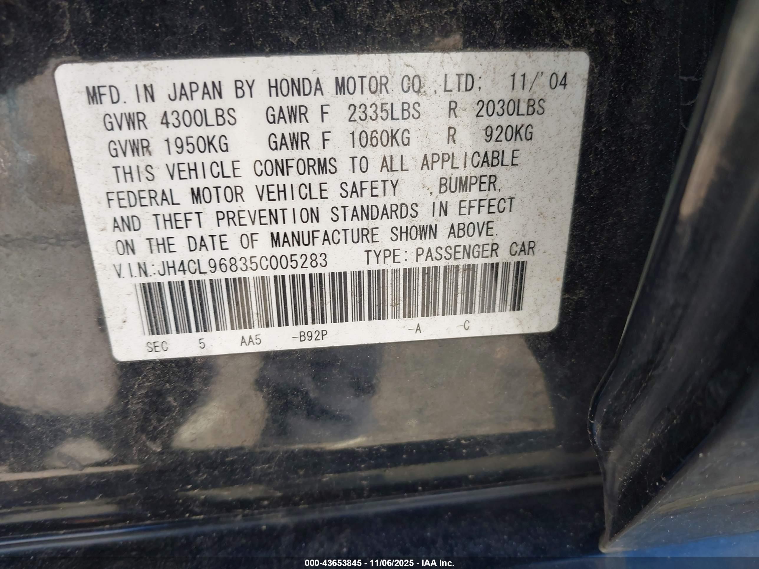 ACURA TSX image 9