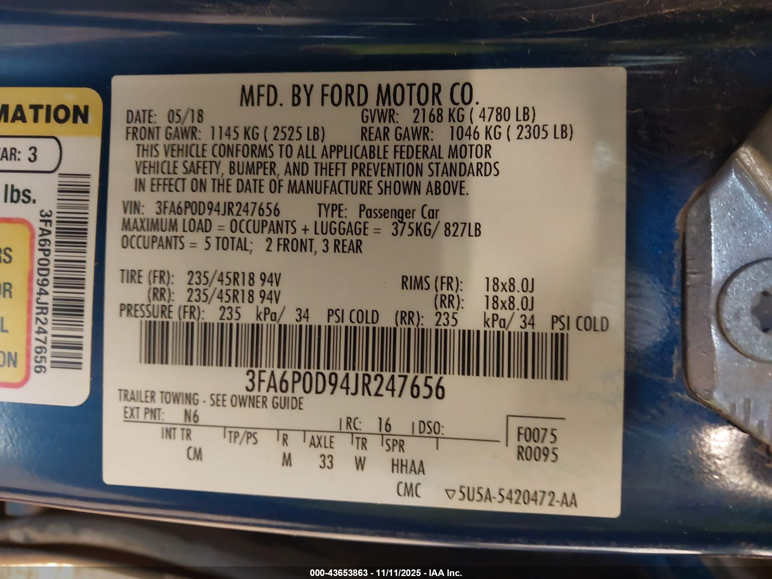 FORD FUSION image 9