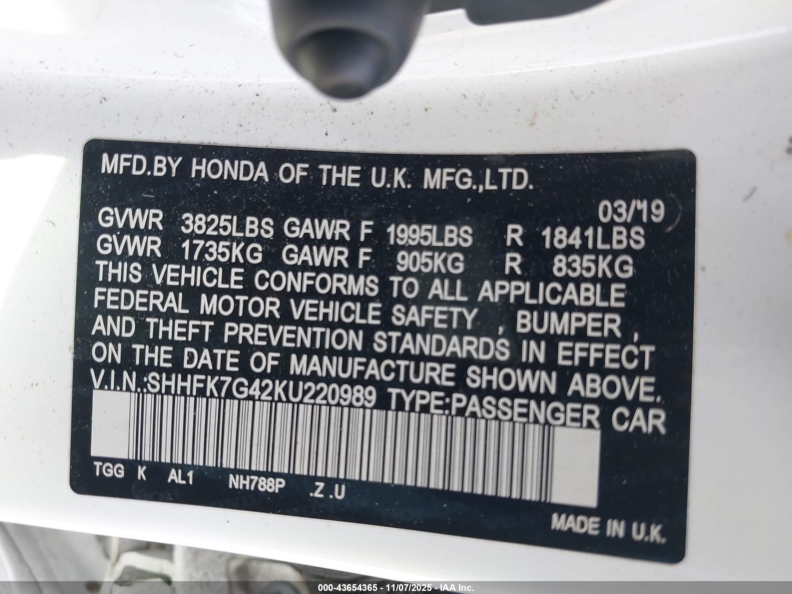 HONDA CIVIC image 9