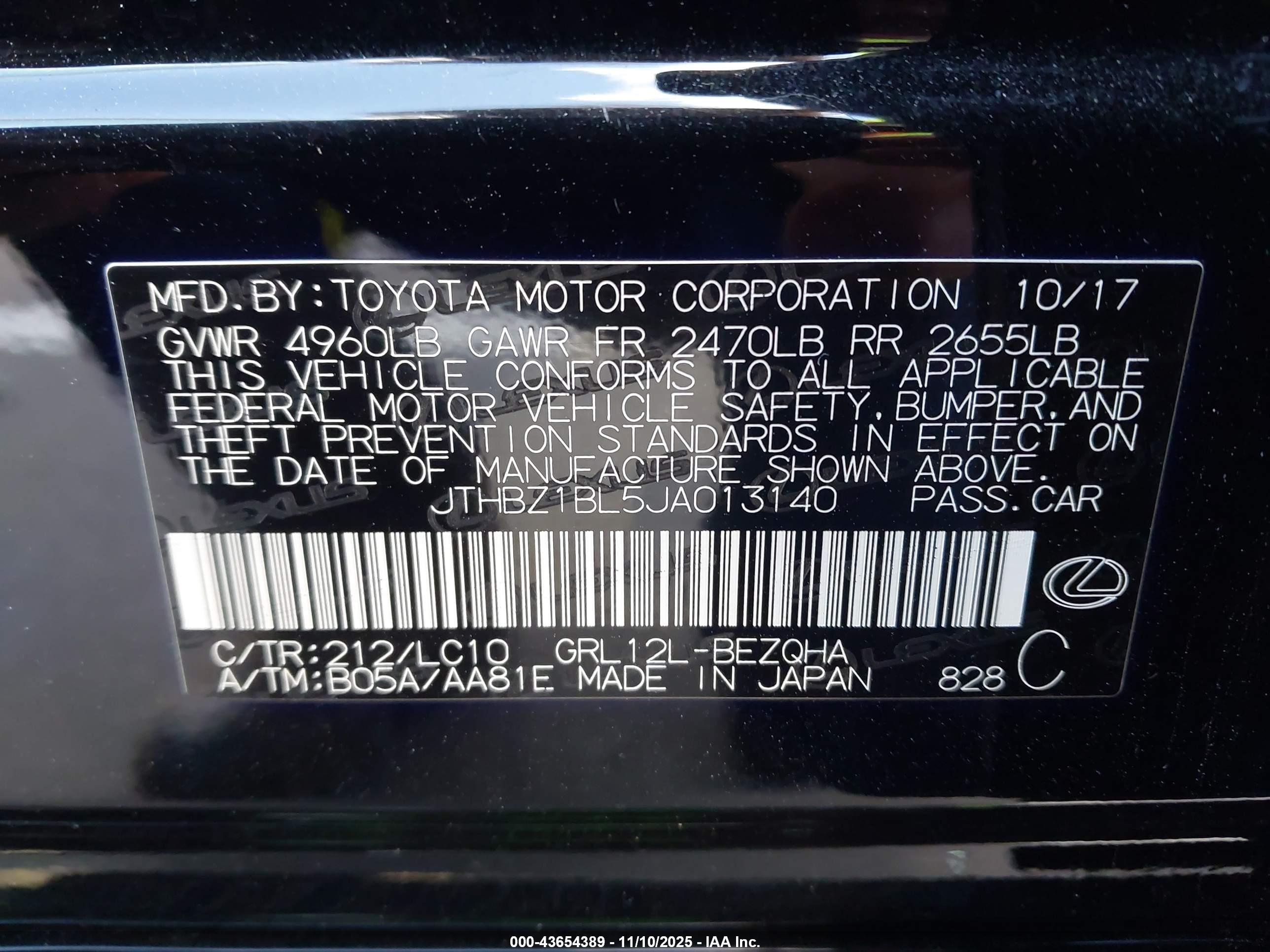 LEXUS GS image 9