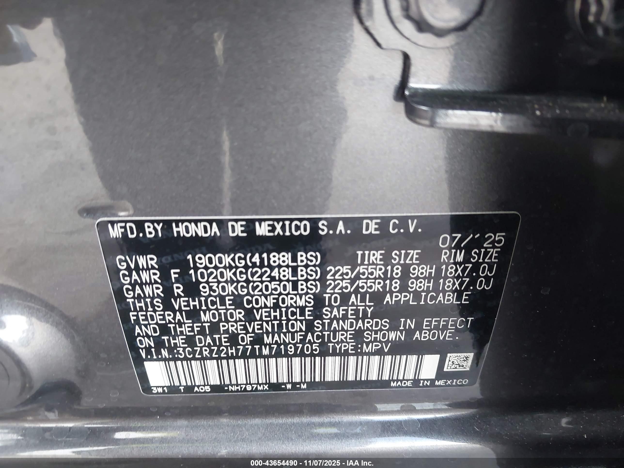 HONDA HR-V image 9