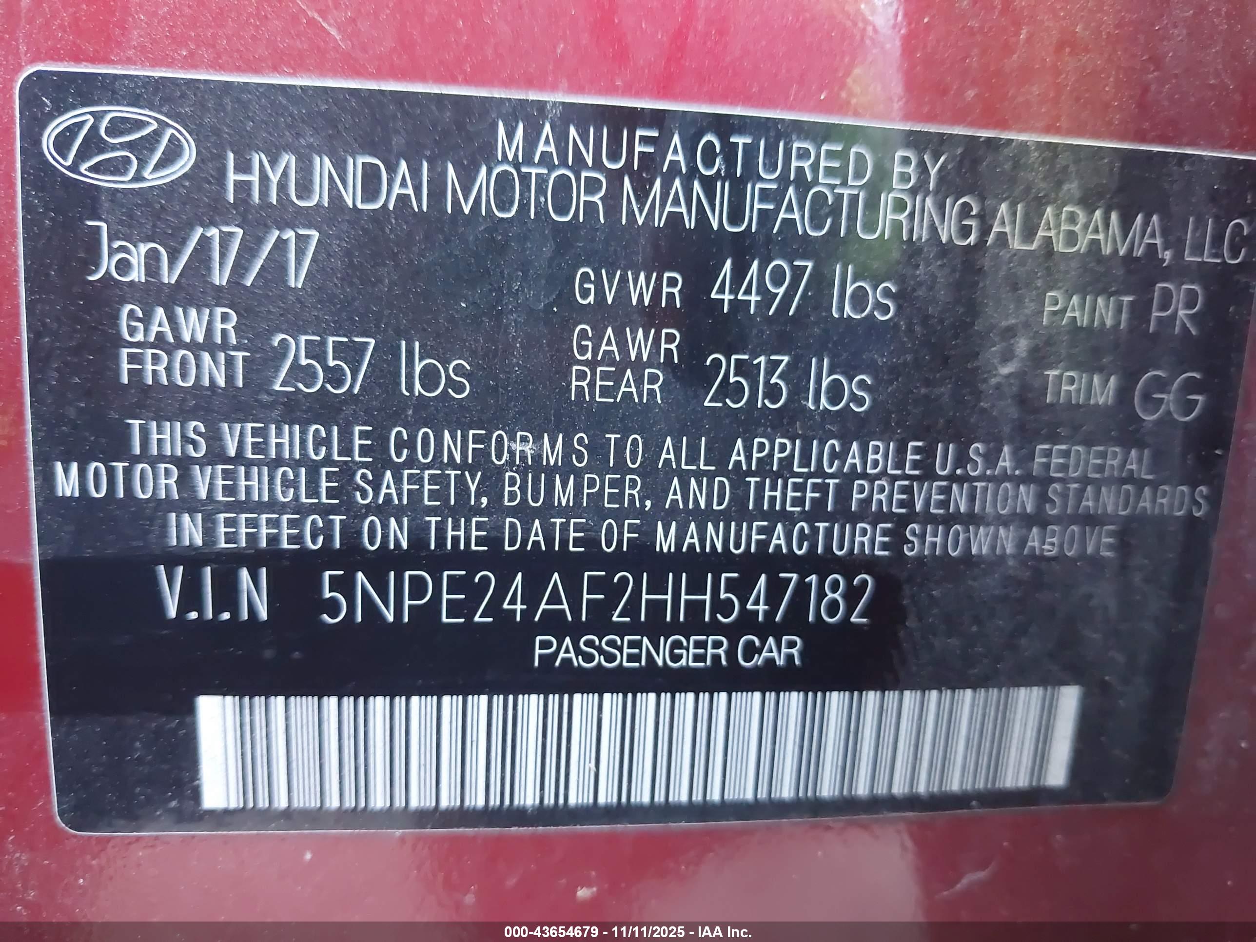HYUNDAI SONATA image 9