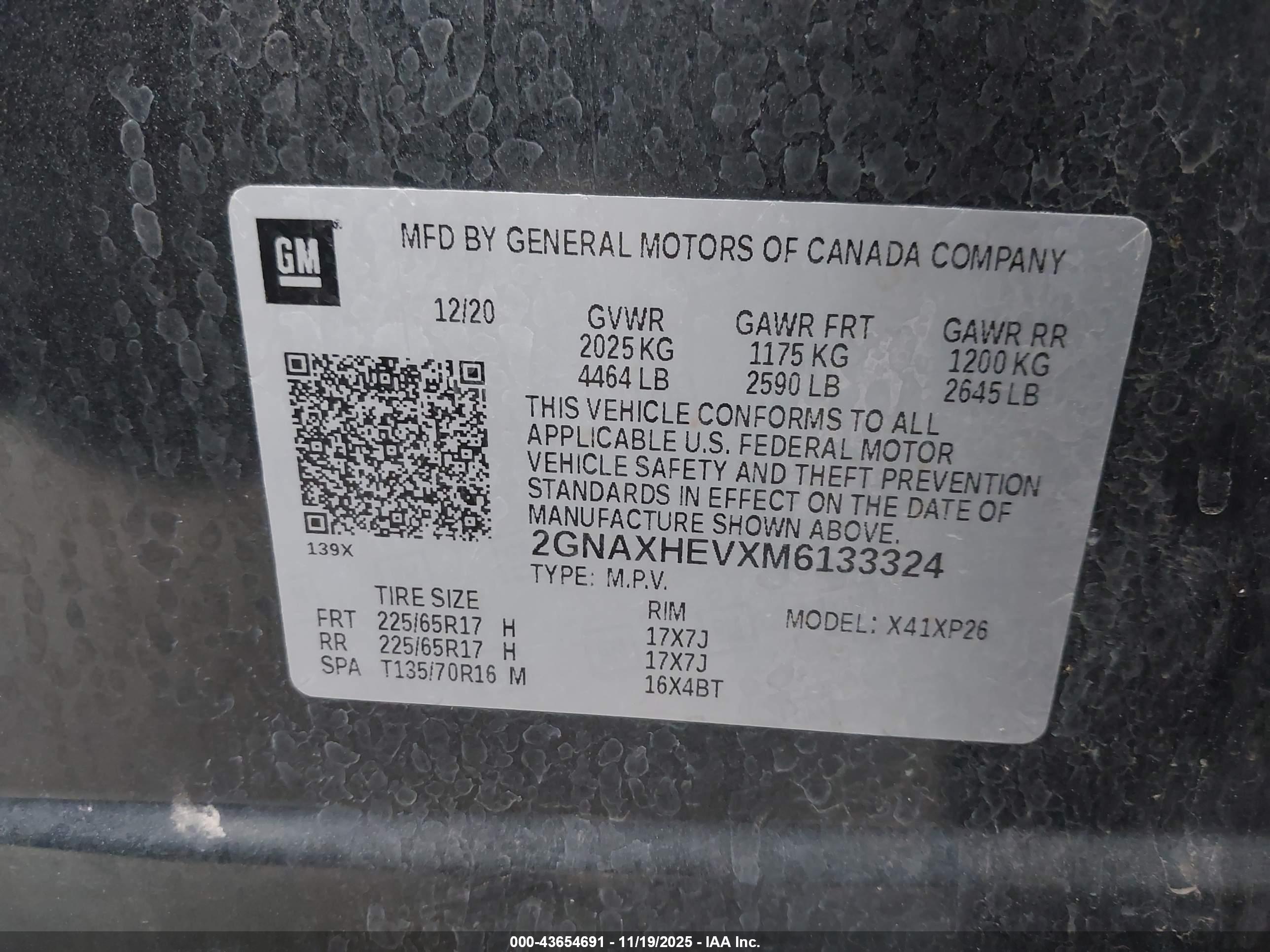 CHEVROLET EQUINOX image 9