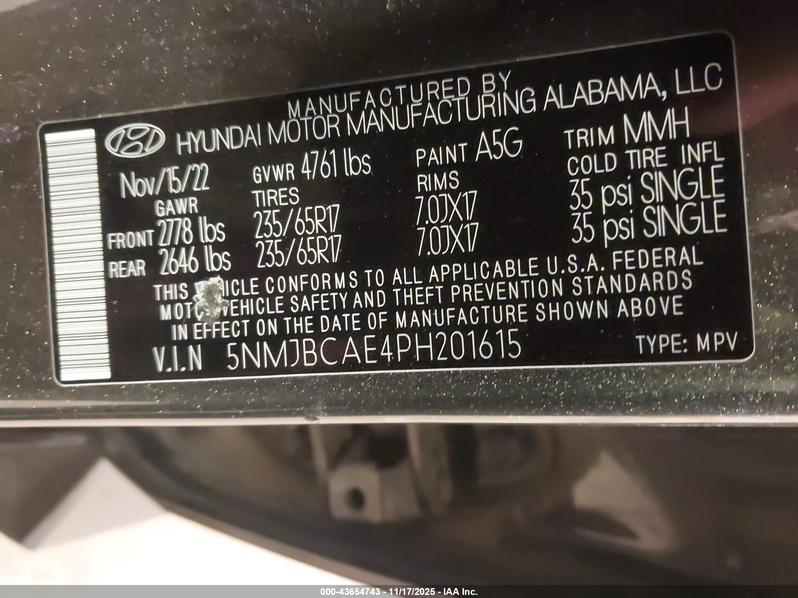 HYUNDAI TUCSON image 9