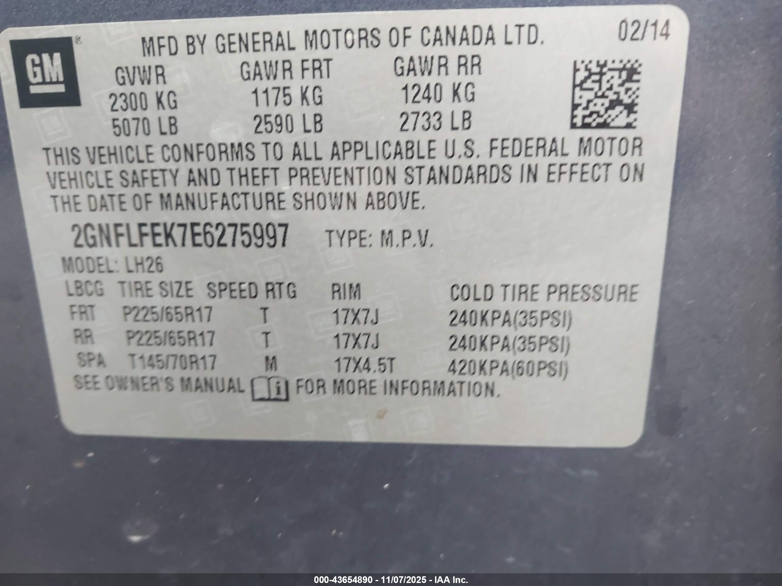 CHEVROLET EQUINOX image 9