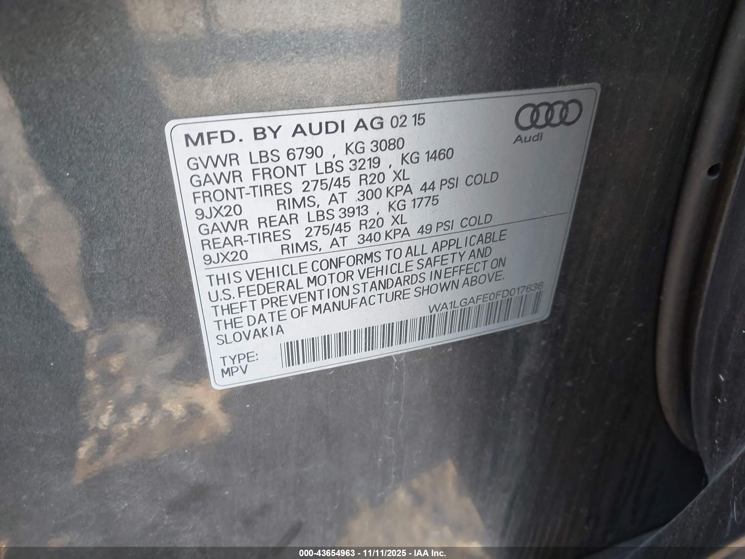 AUDI Q7 image 9
