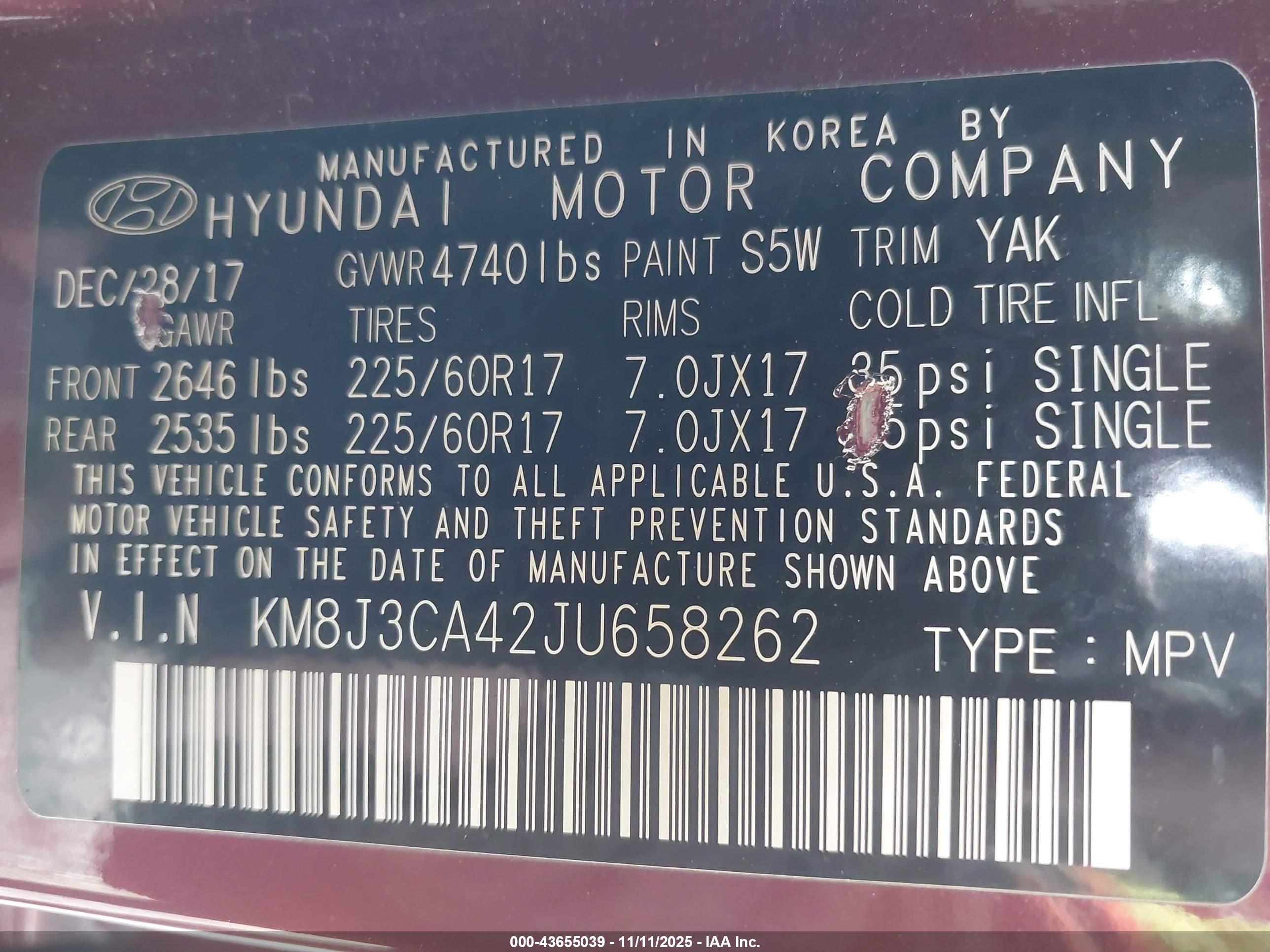 HYUNDAI TUCSON image 9