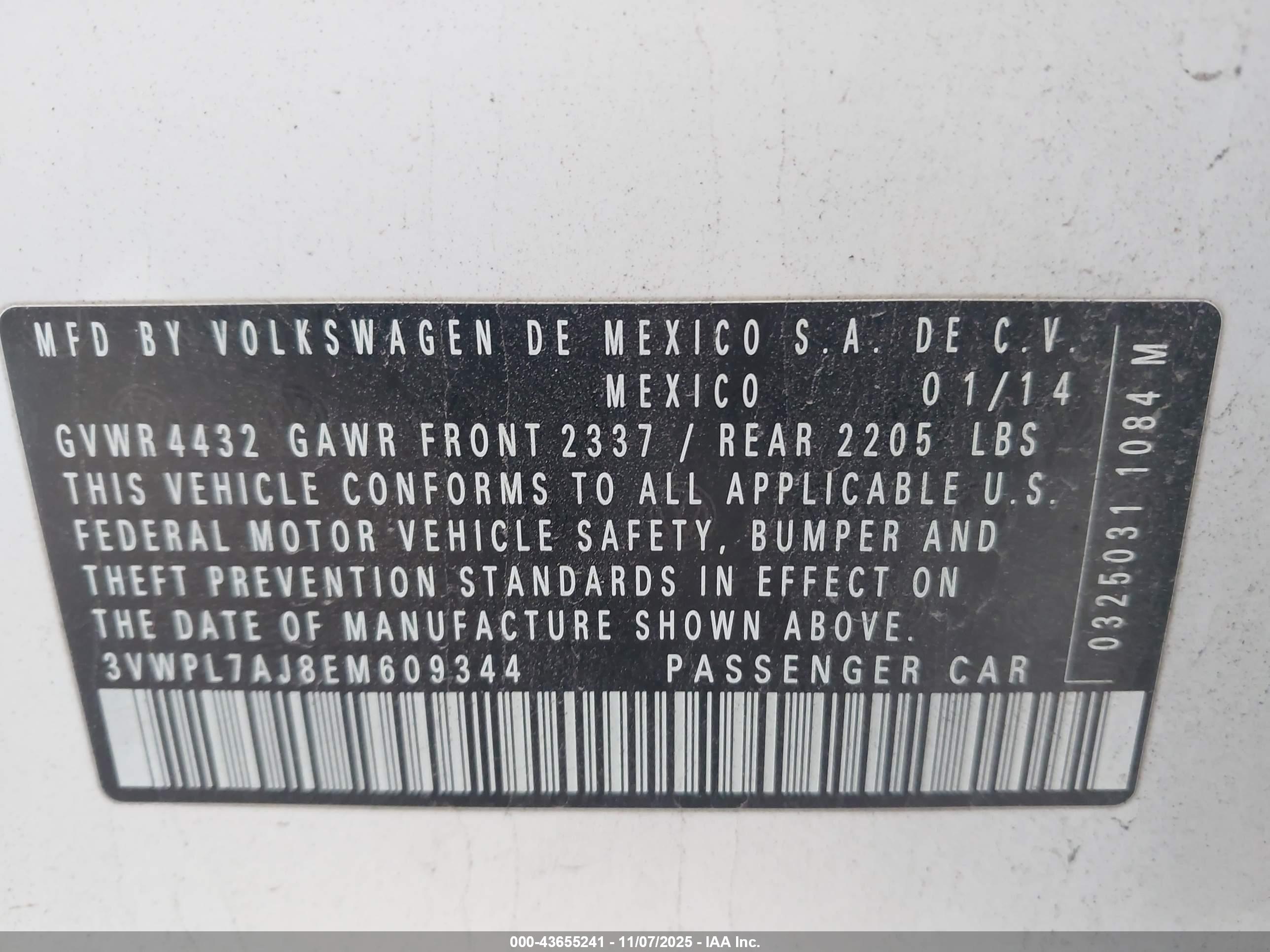 VOLKSWAGEN JETTA image 9