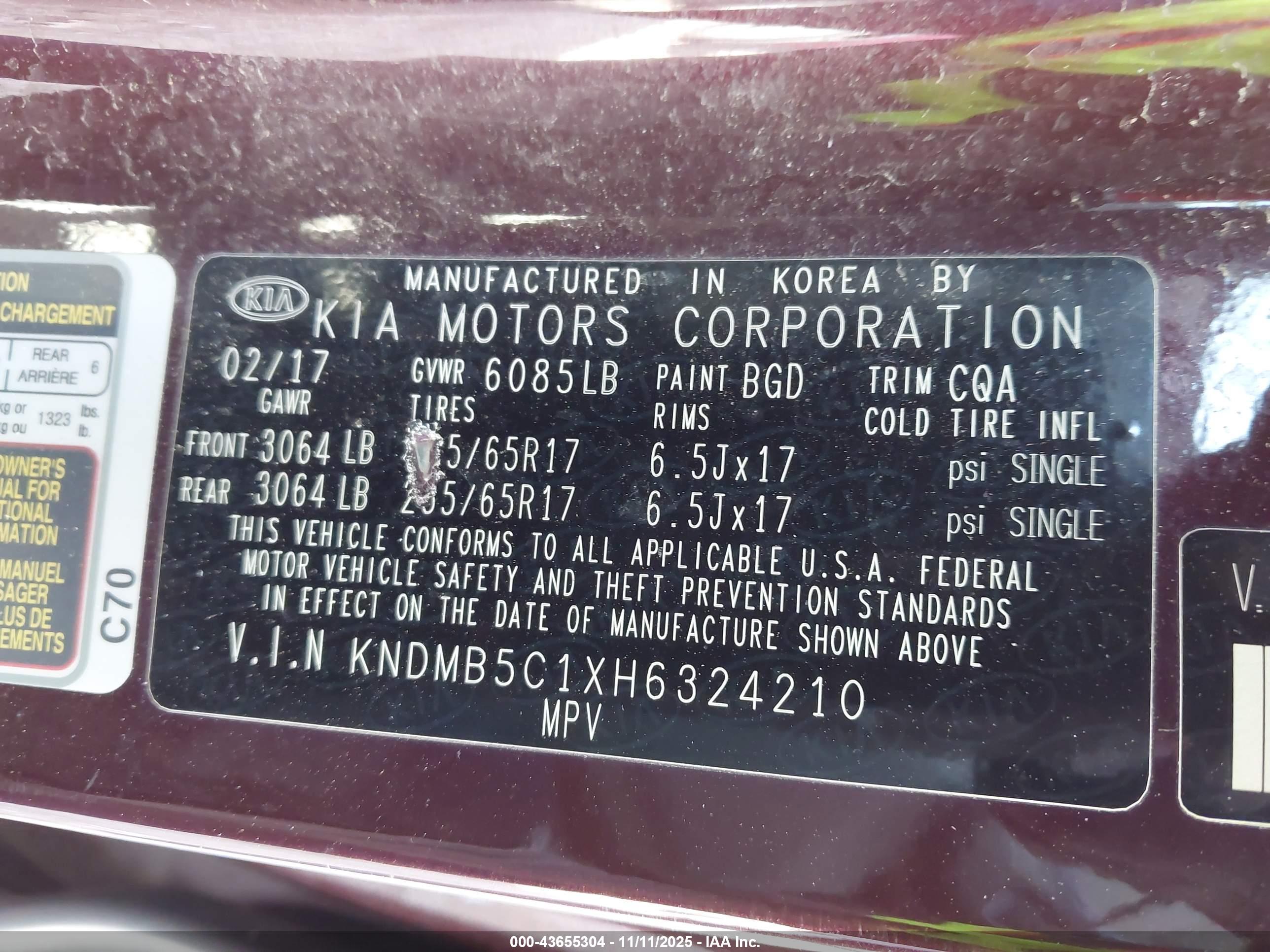 KIA SEDONA image 9