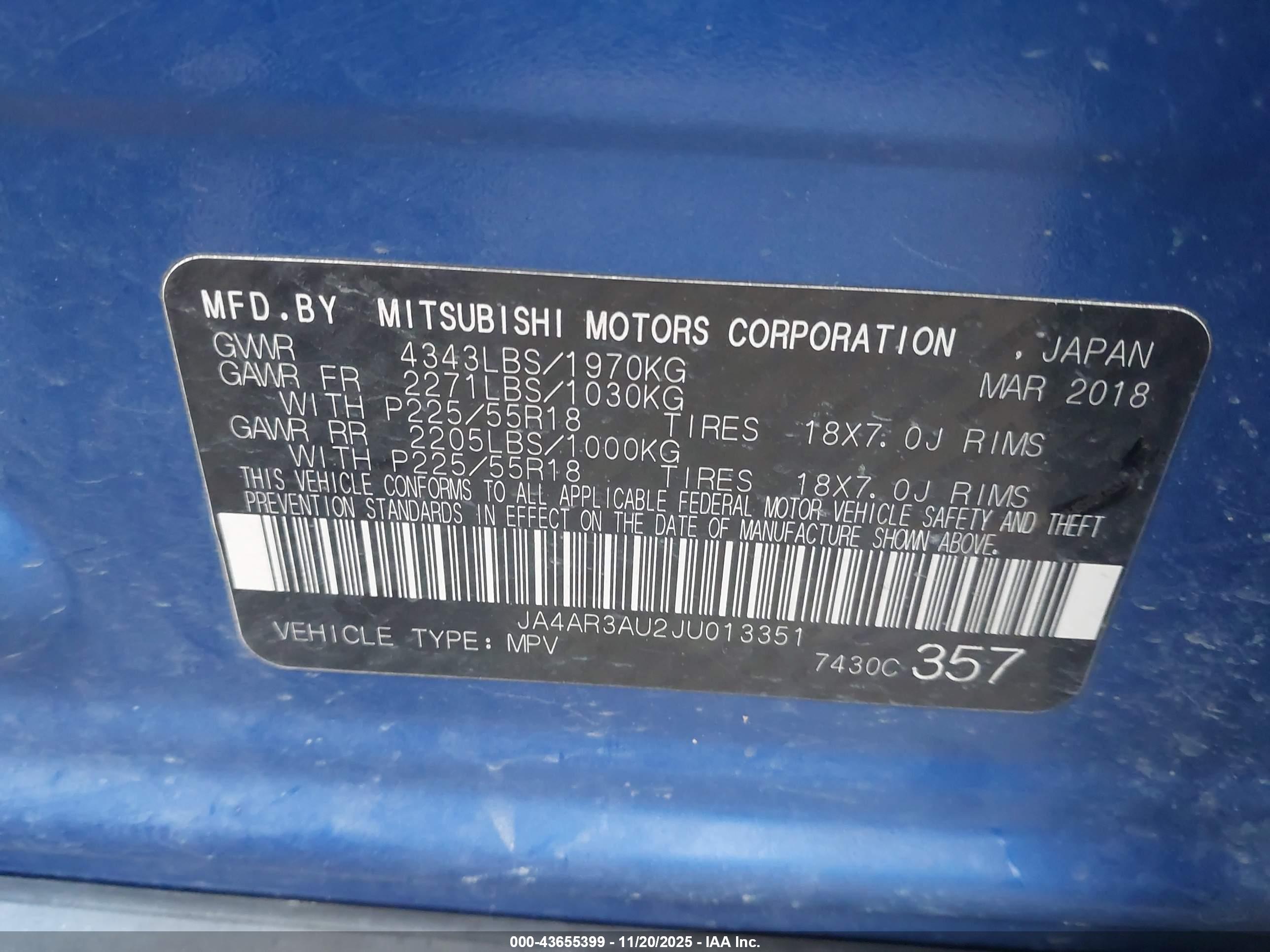 MITSUBISHI OUTLANDER image 9