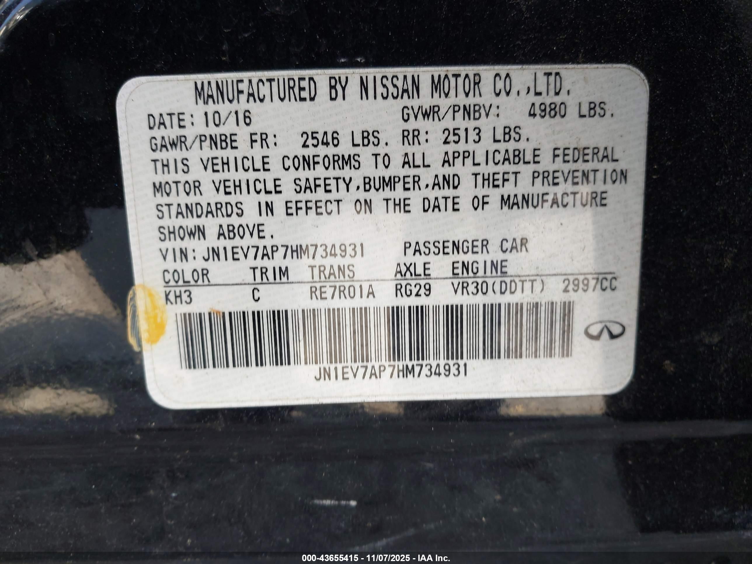 INFINITI Q50 image 9