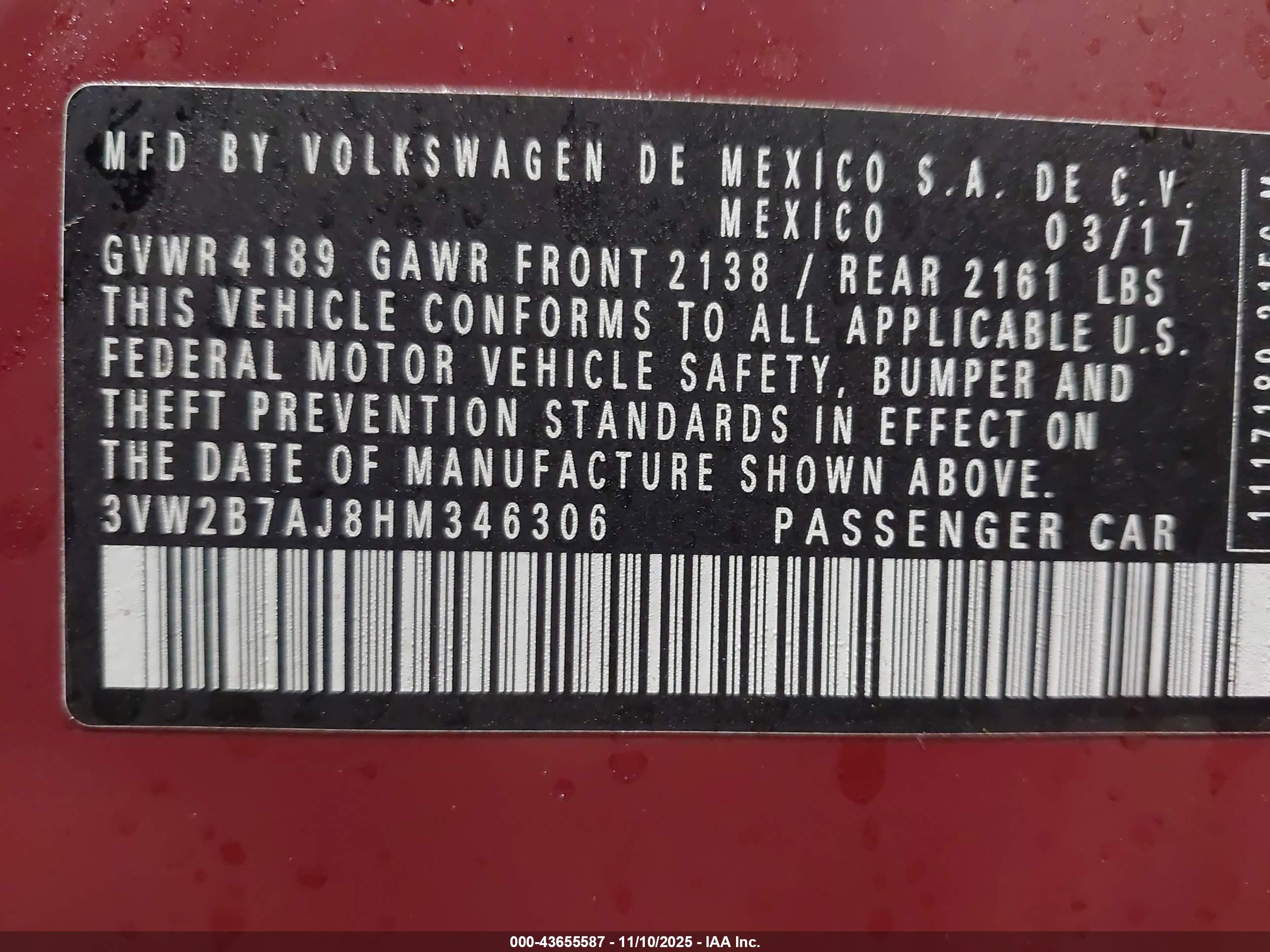 VOLKSWAGEN JETTA image 9