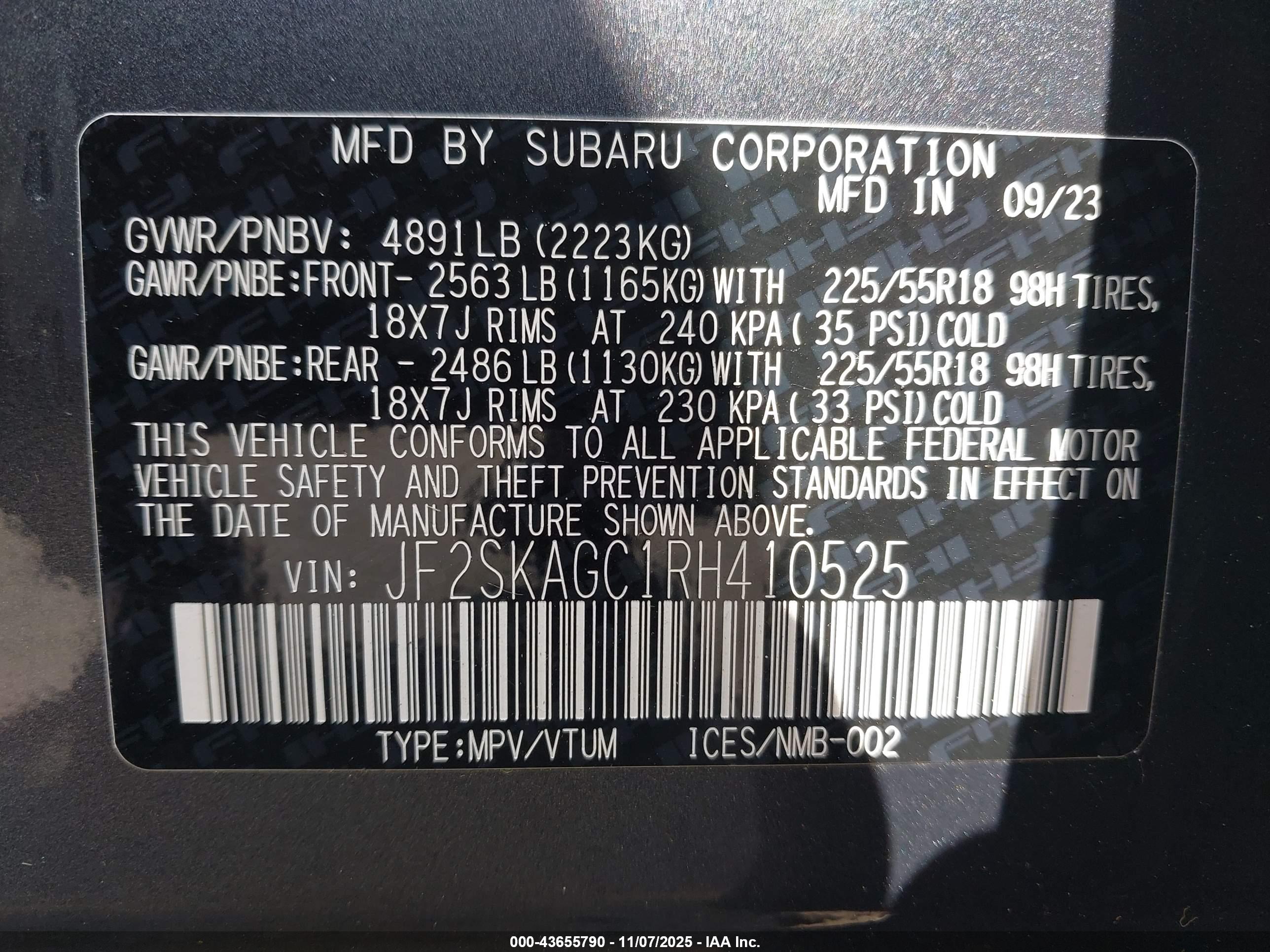 SUBARU FORESTER image 9