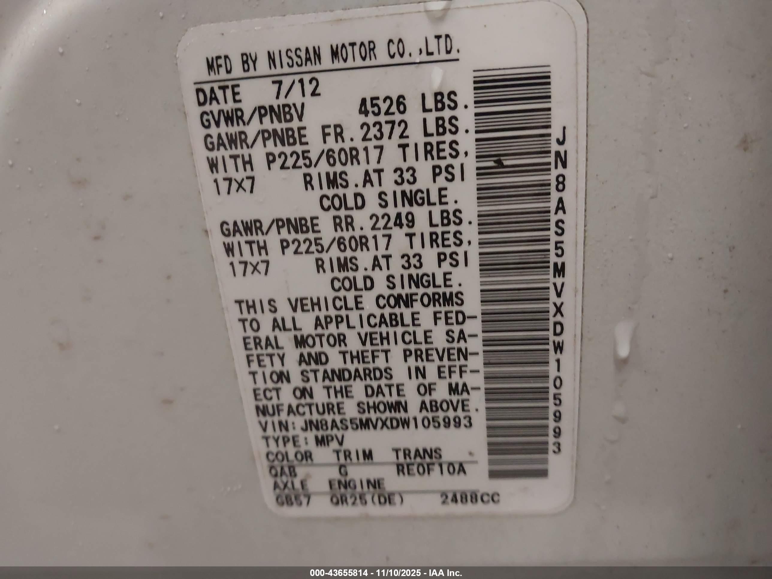 NISSAN ROGUE image 9