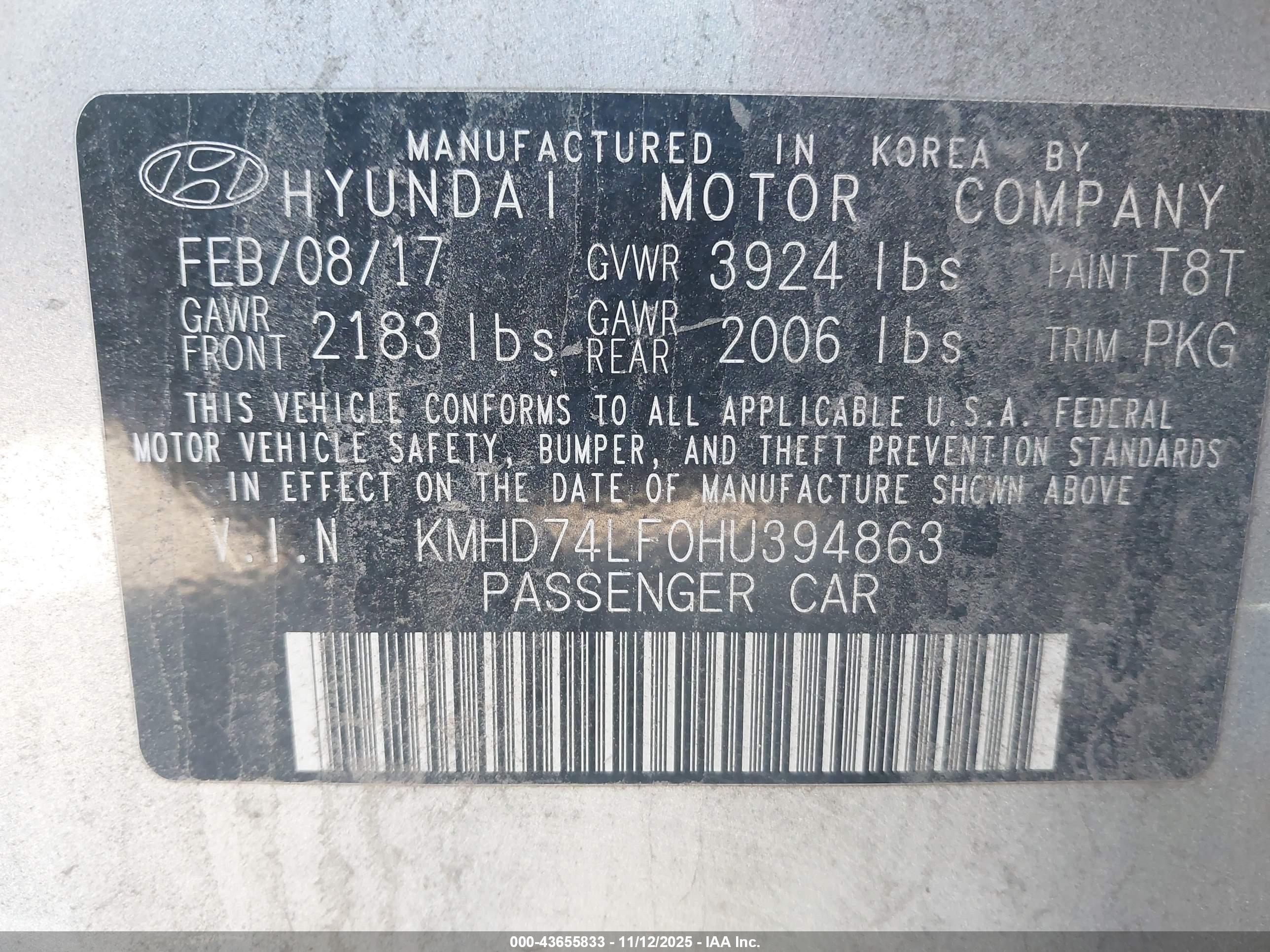 HYUNDAI ELANTRA image 9