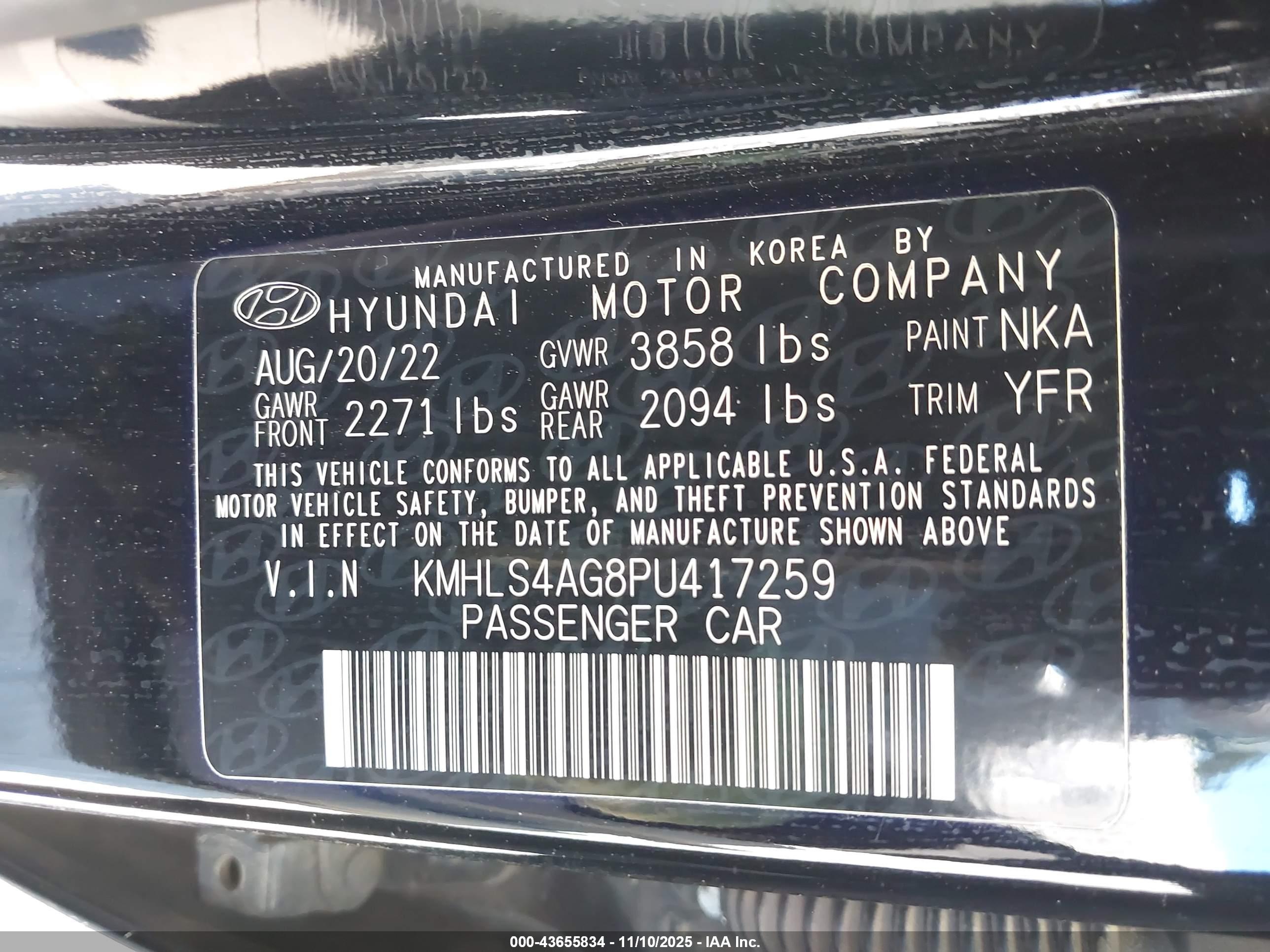 HYUNDAI ELANTRA image 9