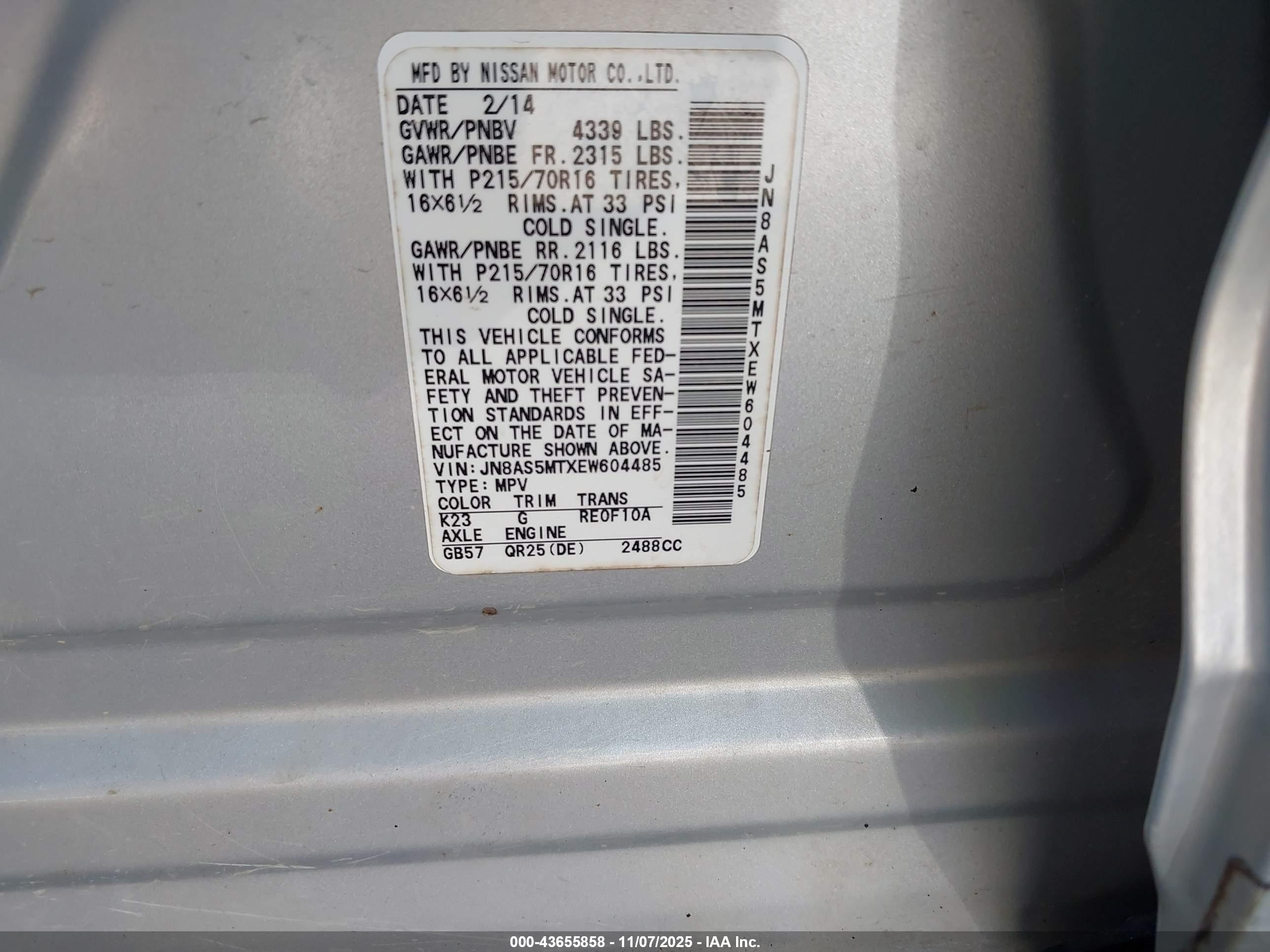 NISSAN ROGUE image 9