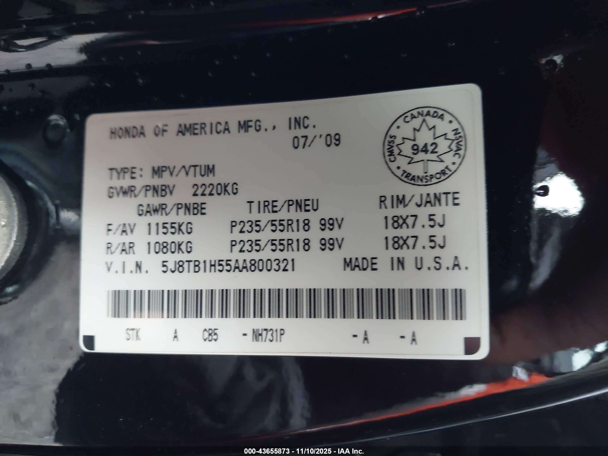 ACURA RDX image 9