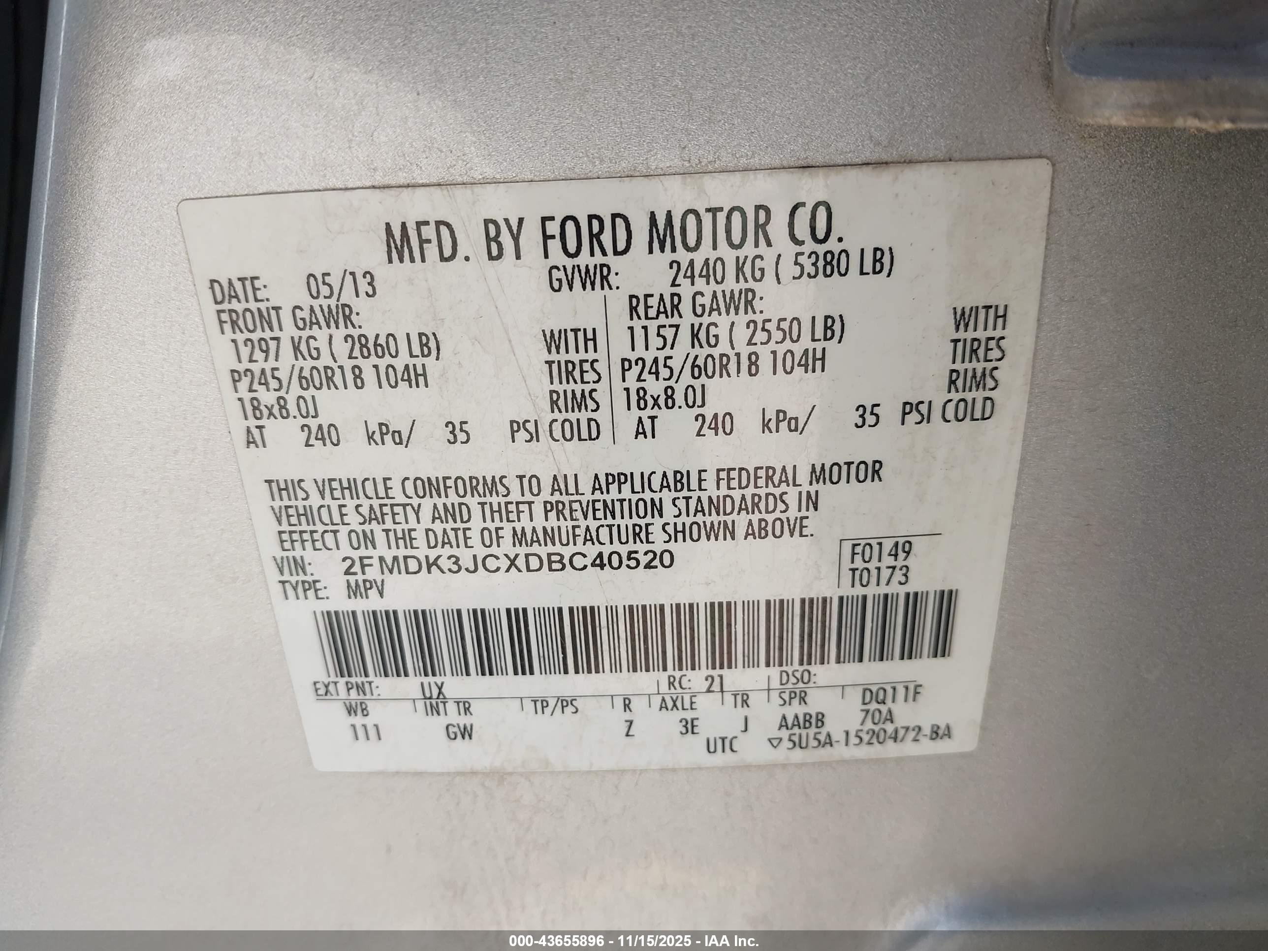 FORD EDGE image 9